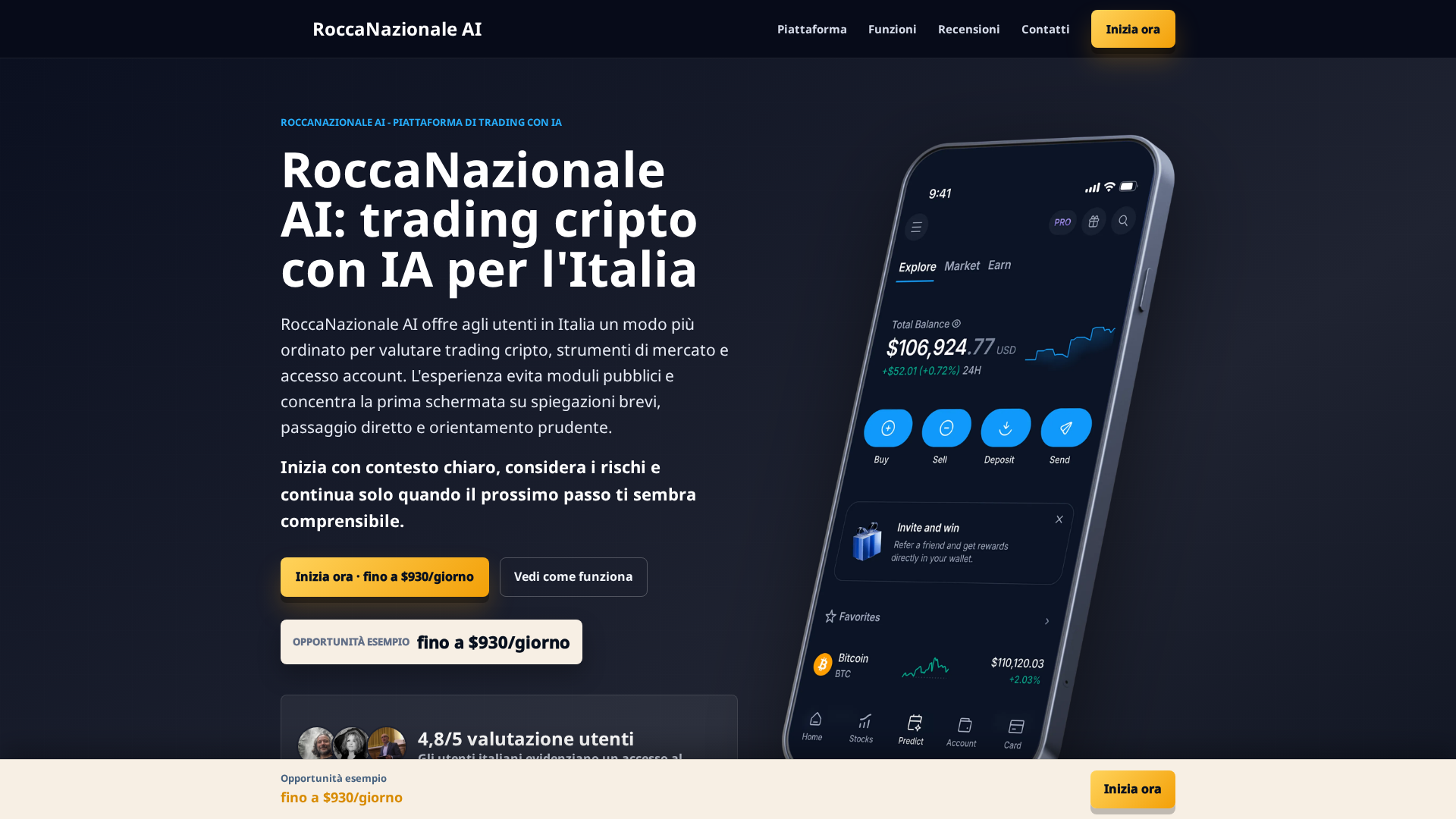 Screenshot of roccanazionale-ai.it