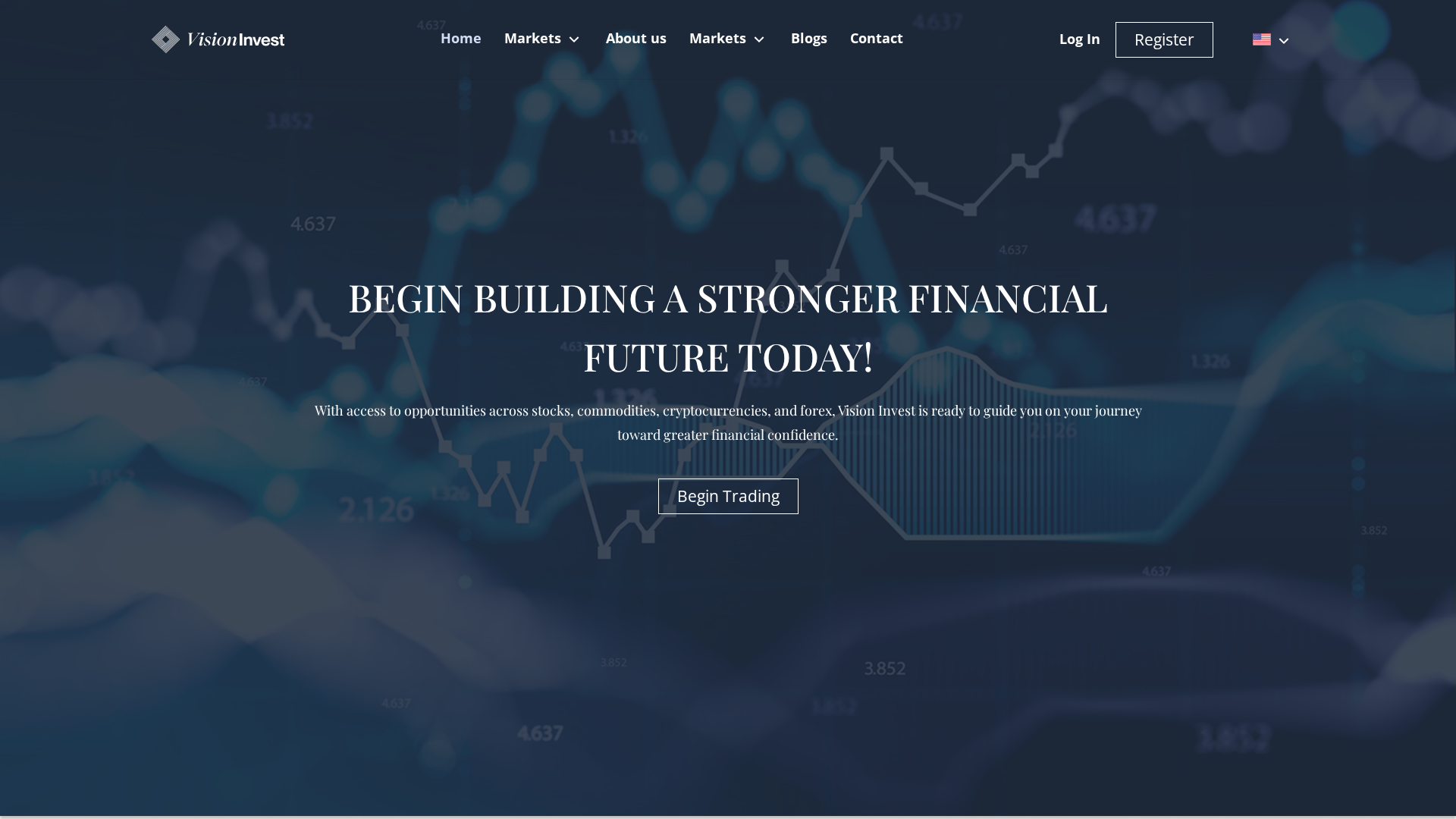 Screenshot of visioninvestingltd.com