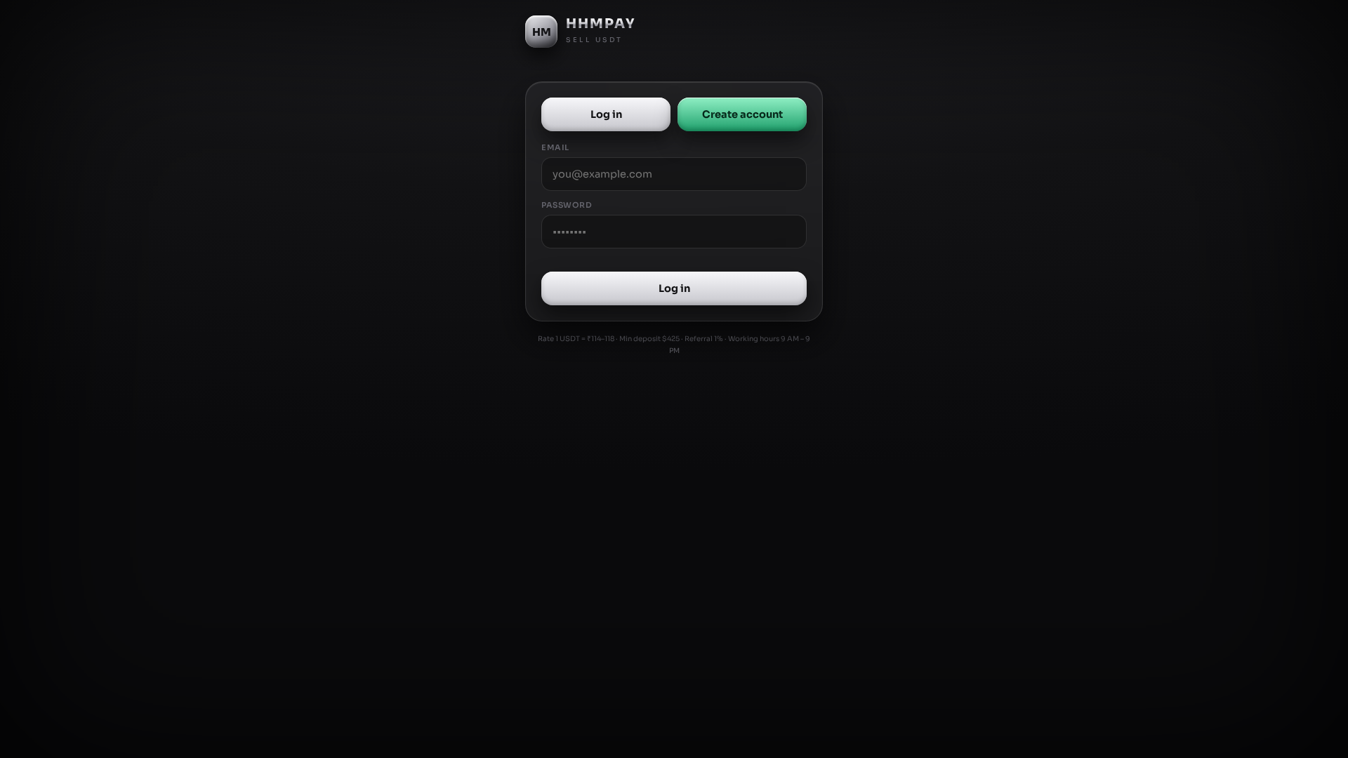 Screenshot of hhmpay.vip