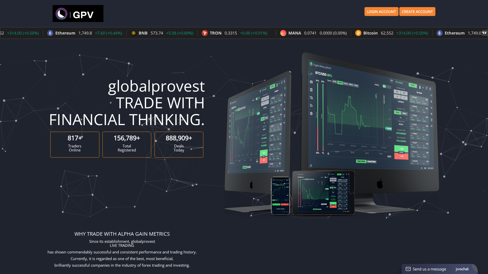 Screenshot of globalprovest.xyz