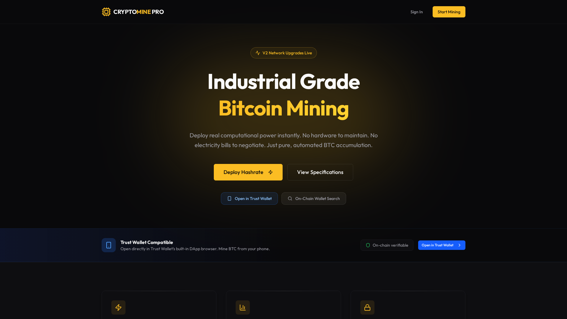 Screenshot of marabitcoin.org