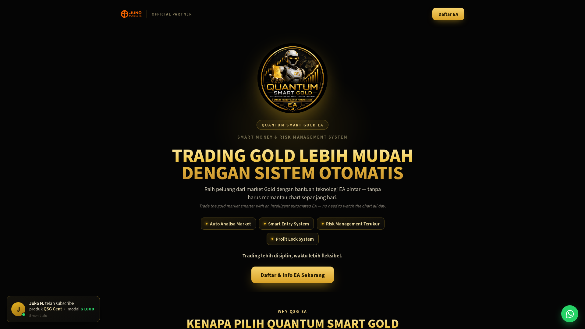 Screenshot of getsmartgold.com