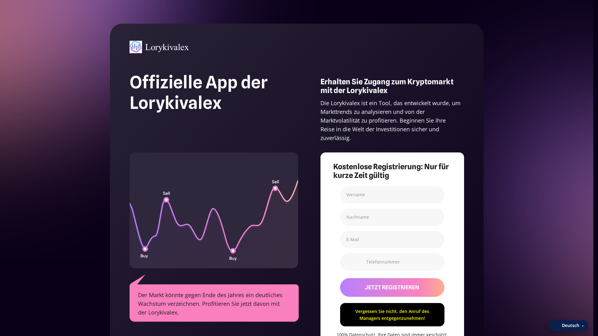Screenshot of lorykivalex.com