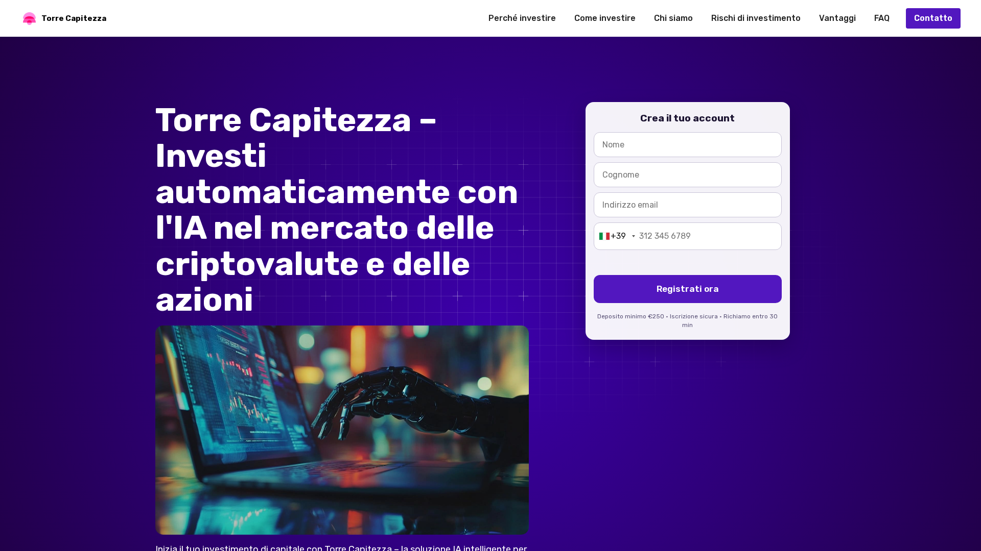 Screenshot of torre-capitezza.business