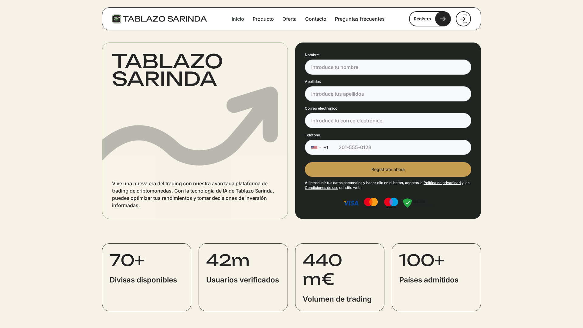 Screenshot of tablazo-sarinda-pro-es.click