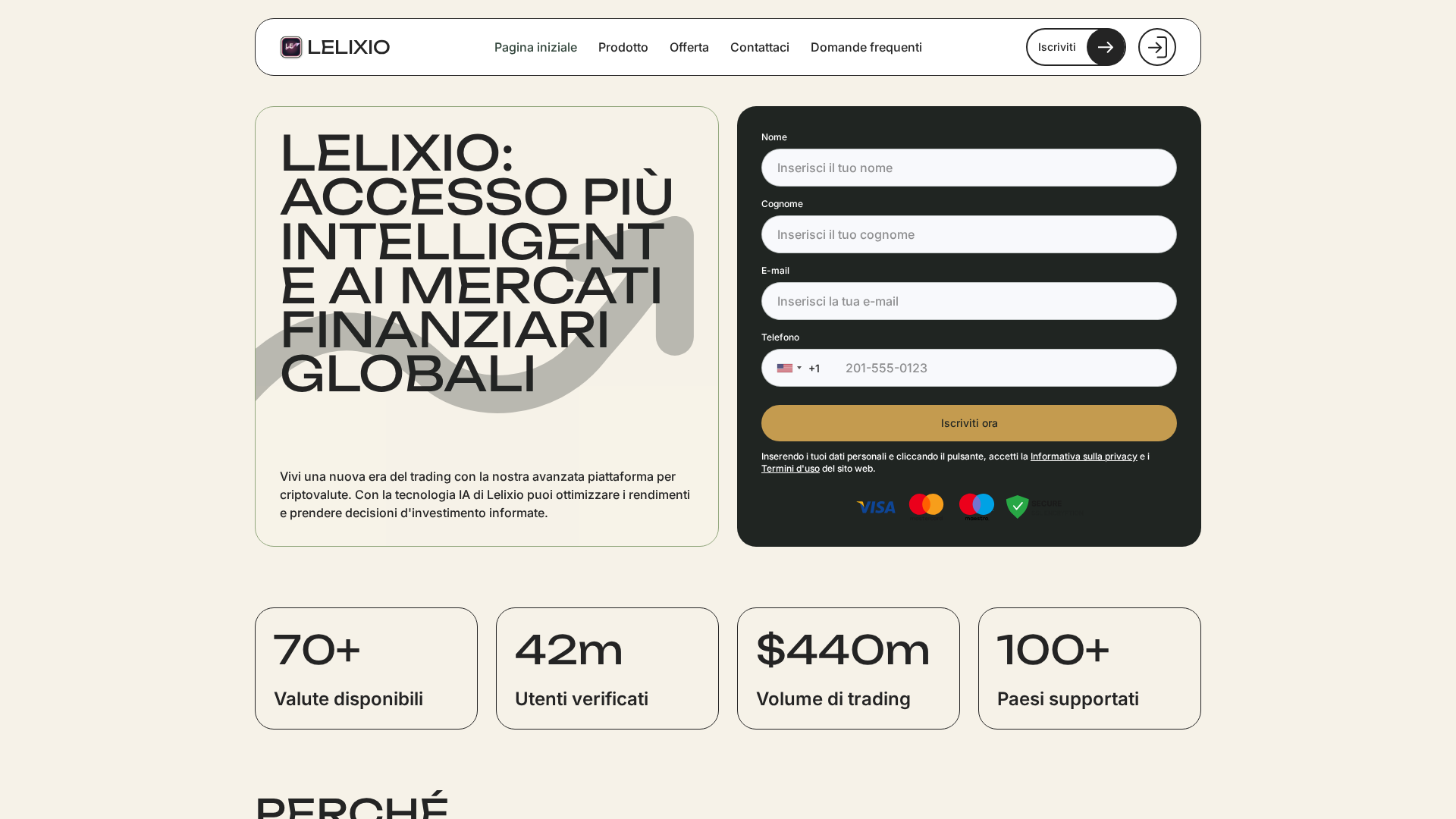 Screenshot of lelixio-ai-it.com