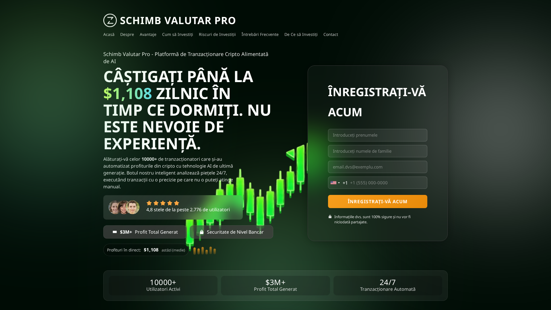 Screenshot of schimbvalutarpro.net
