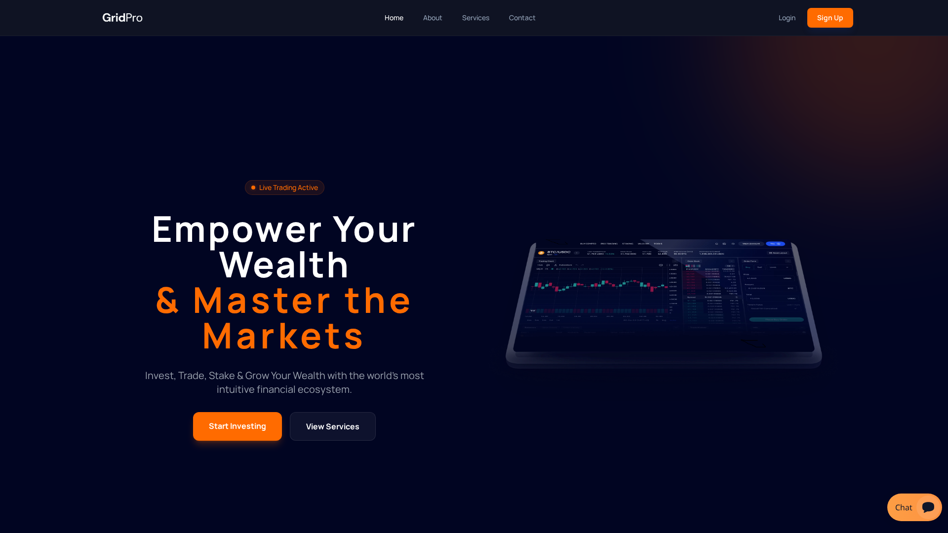 Screenshot of nexaprofits.org