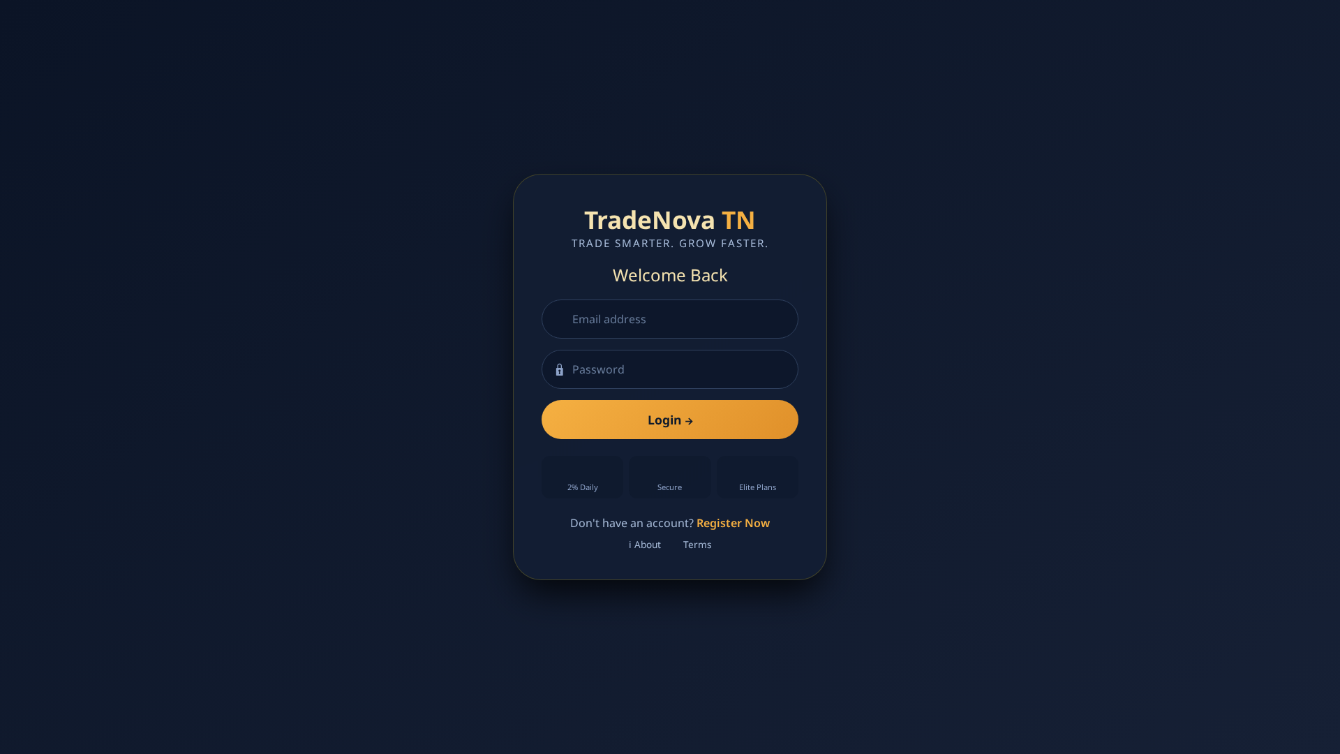 Screenshot of tradenovab.co.ke