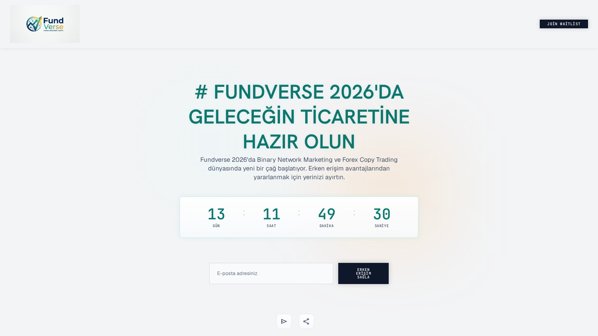 Screenshot of fundverse.com.tr