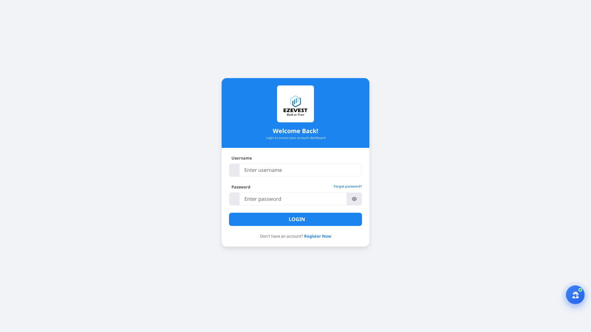 Screenshot of ezevest.com