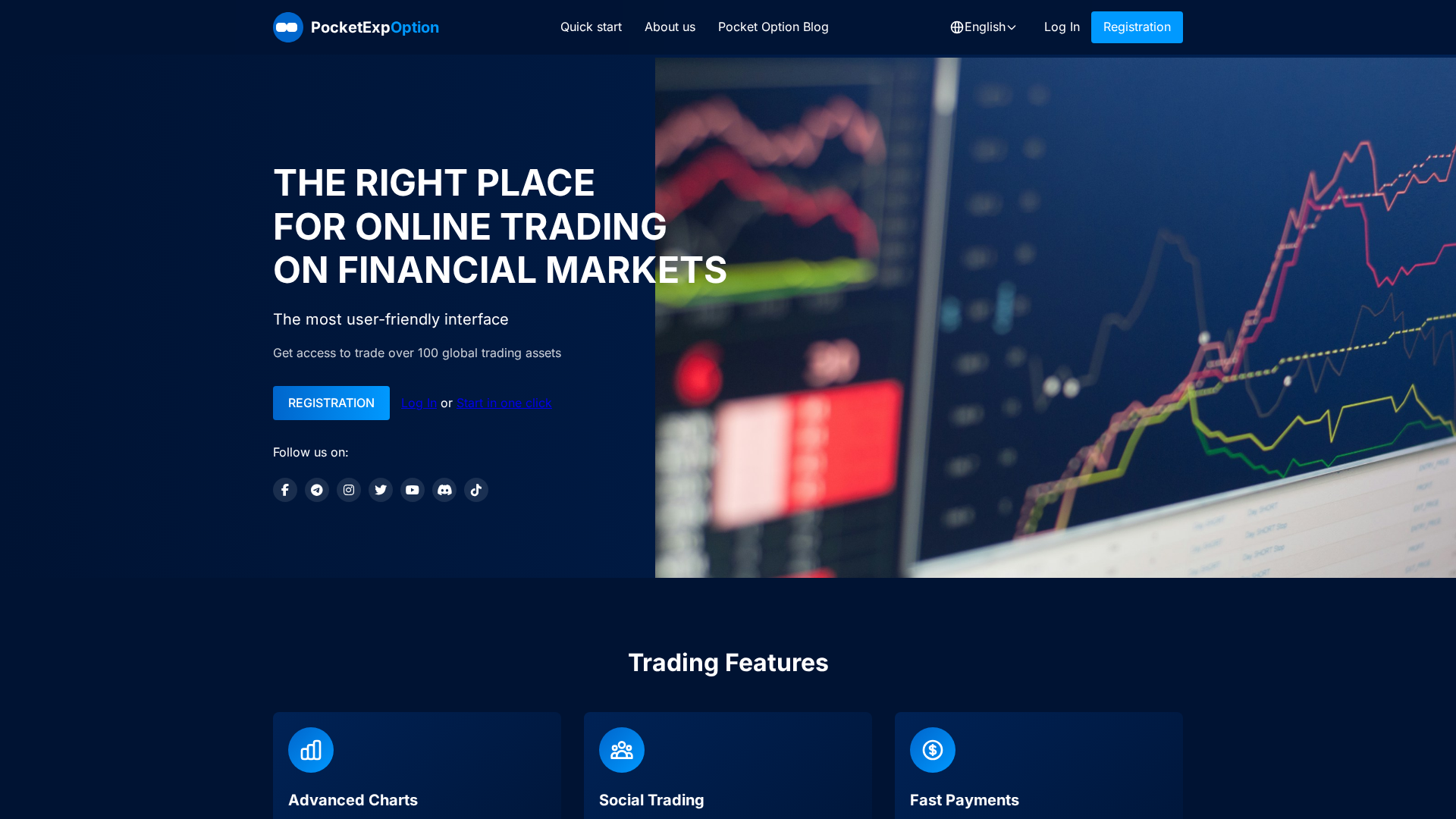Screenshot of zendaoptions.com