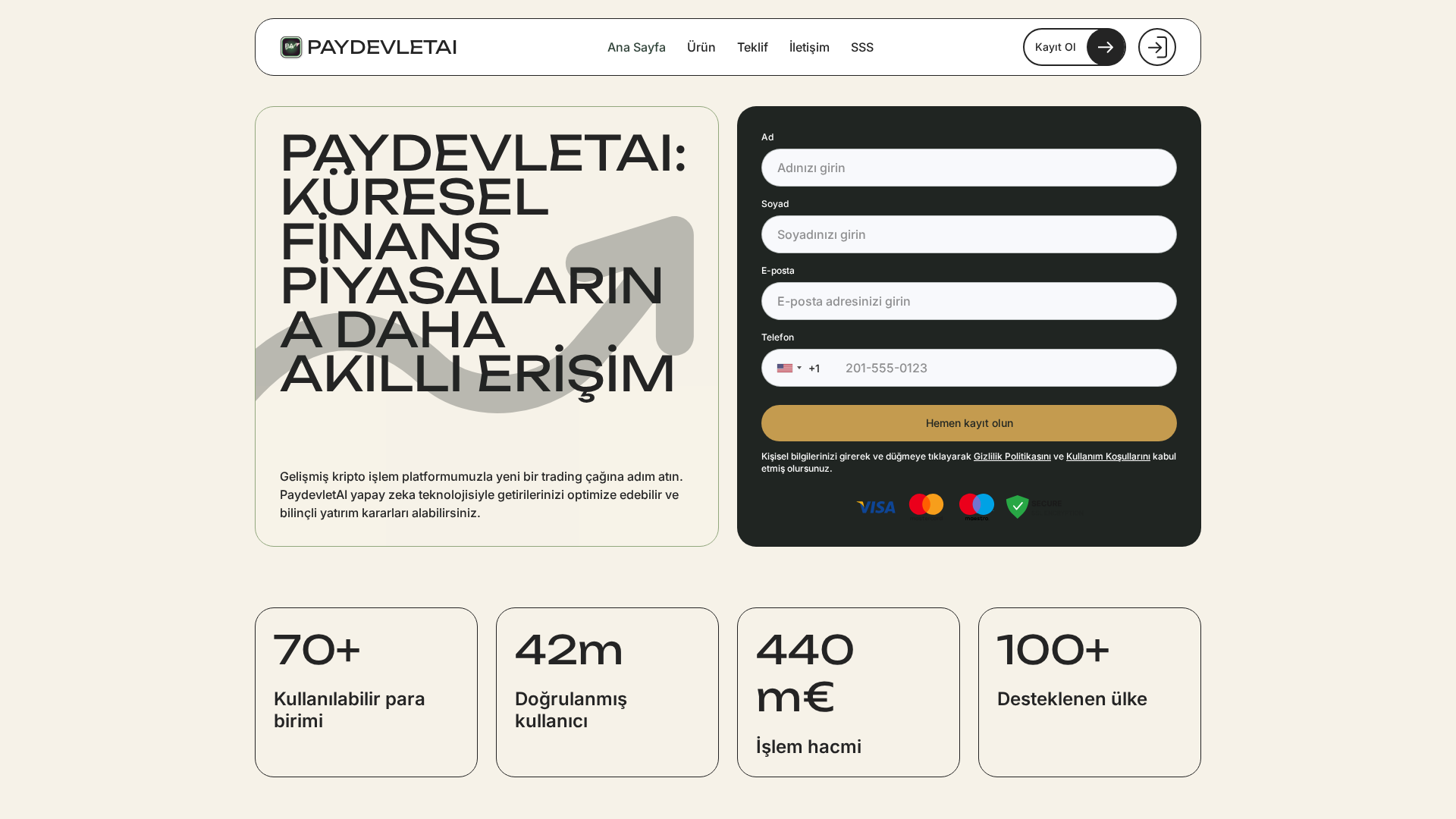 Screenshot of paydevletai.click