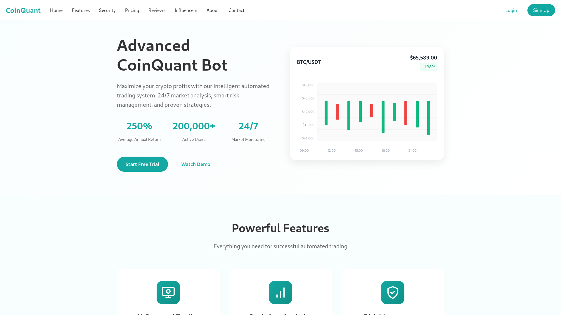 Screenshot of aicoin-quant-pro.com
