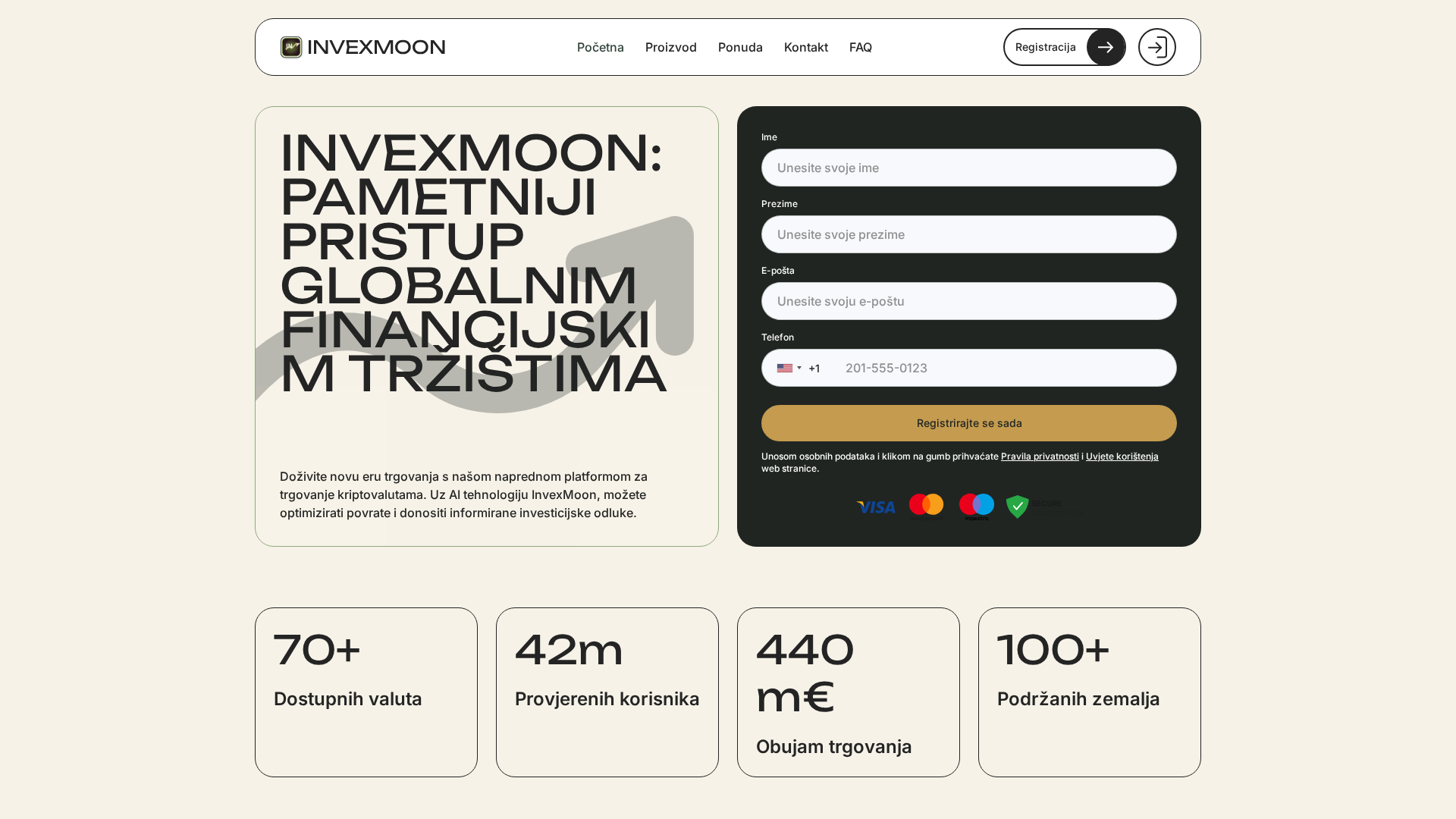 Screenshot of invex-moon.com