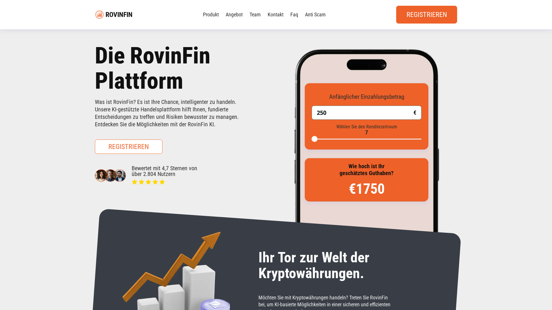 Screenshot of rovinfinai.de