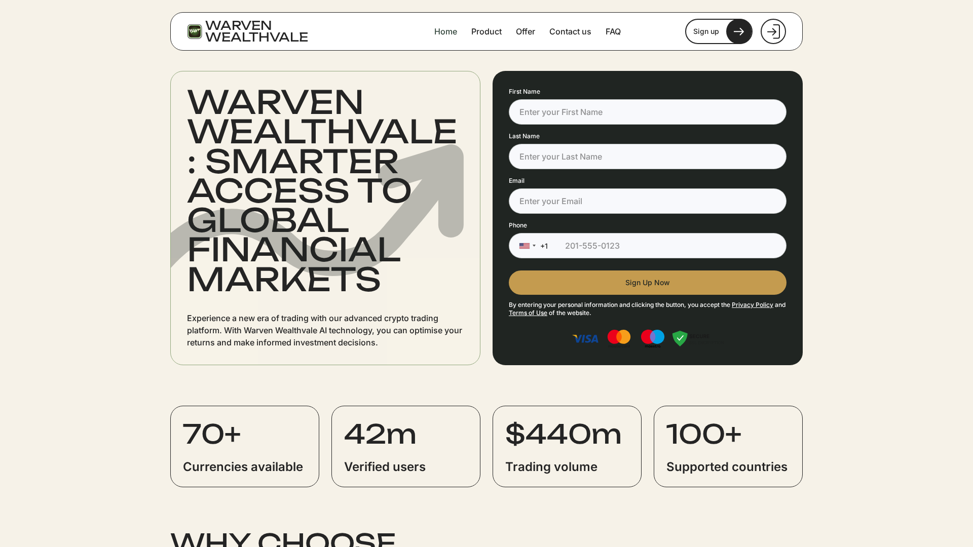 Screenshot of warven-wealthvale.click