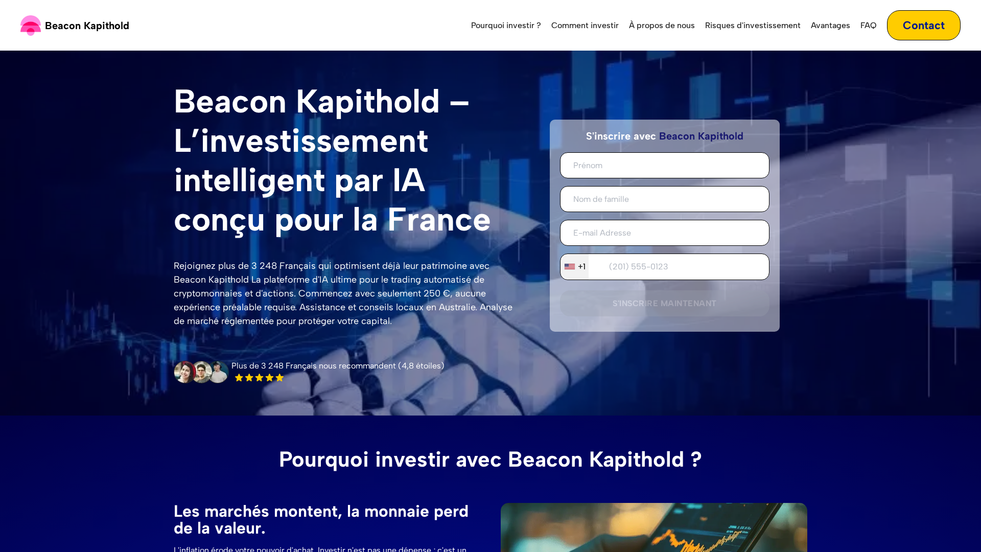 Screenshot of beacon-kapithold.site