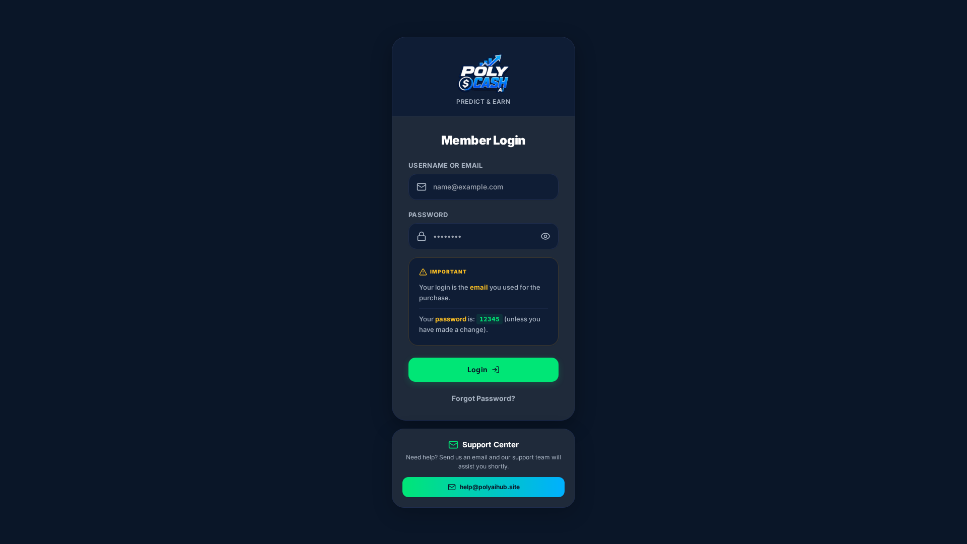 Screenshot of themarketvision.site