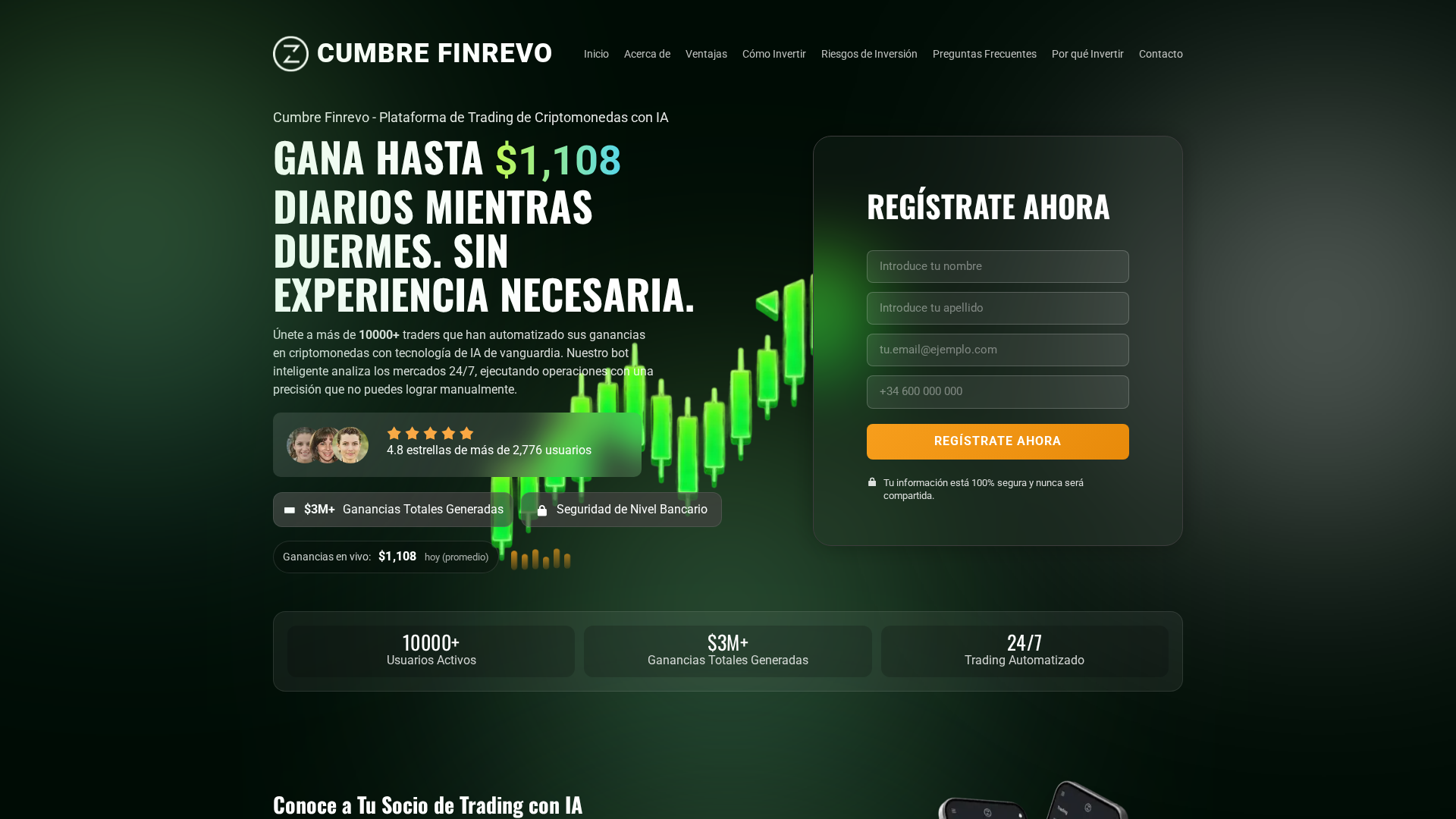 Screenshot of cumbrefinrevotrade.com