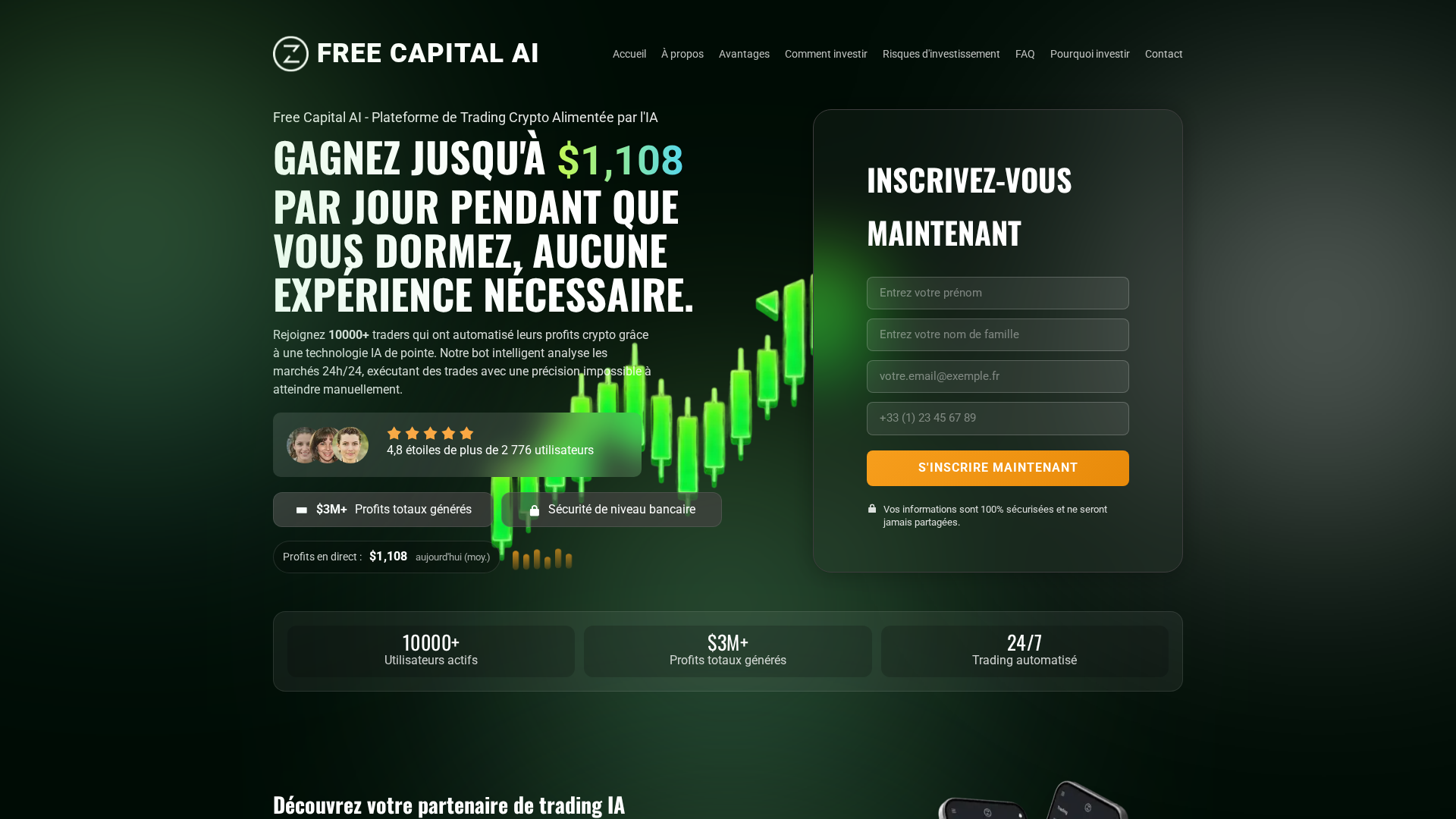 Screenshot of freecapitalaitrade.com
