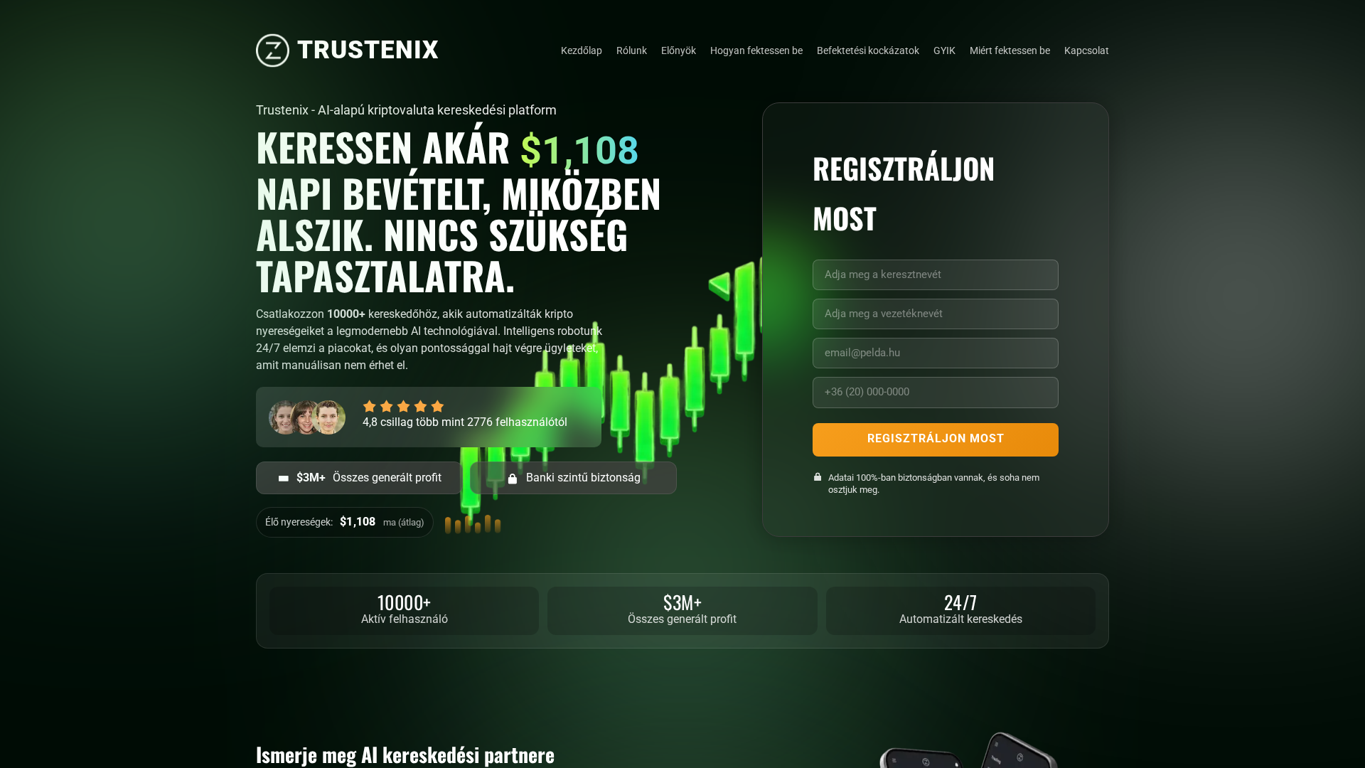Screenshot of trustenixtrade.com