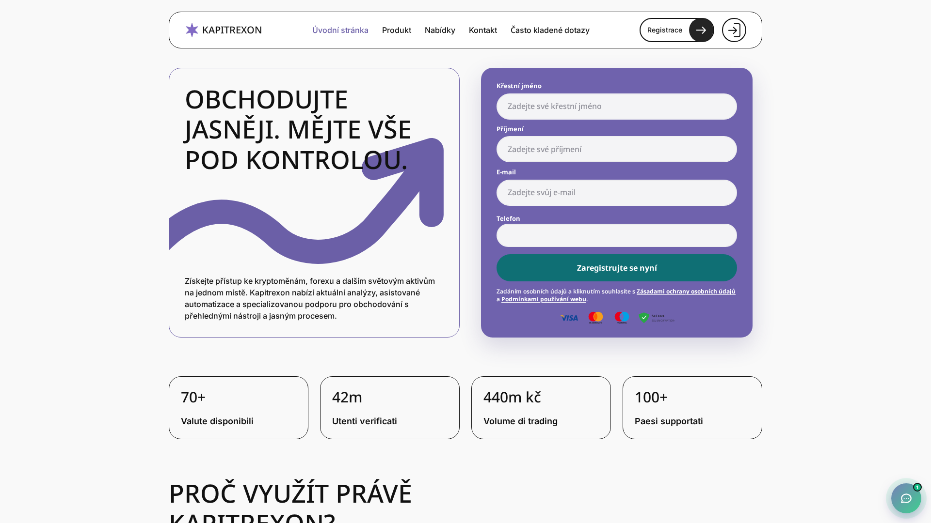 Screenshot of kapitrexon-cz.net