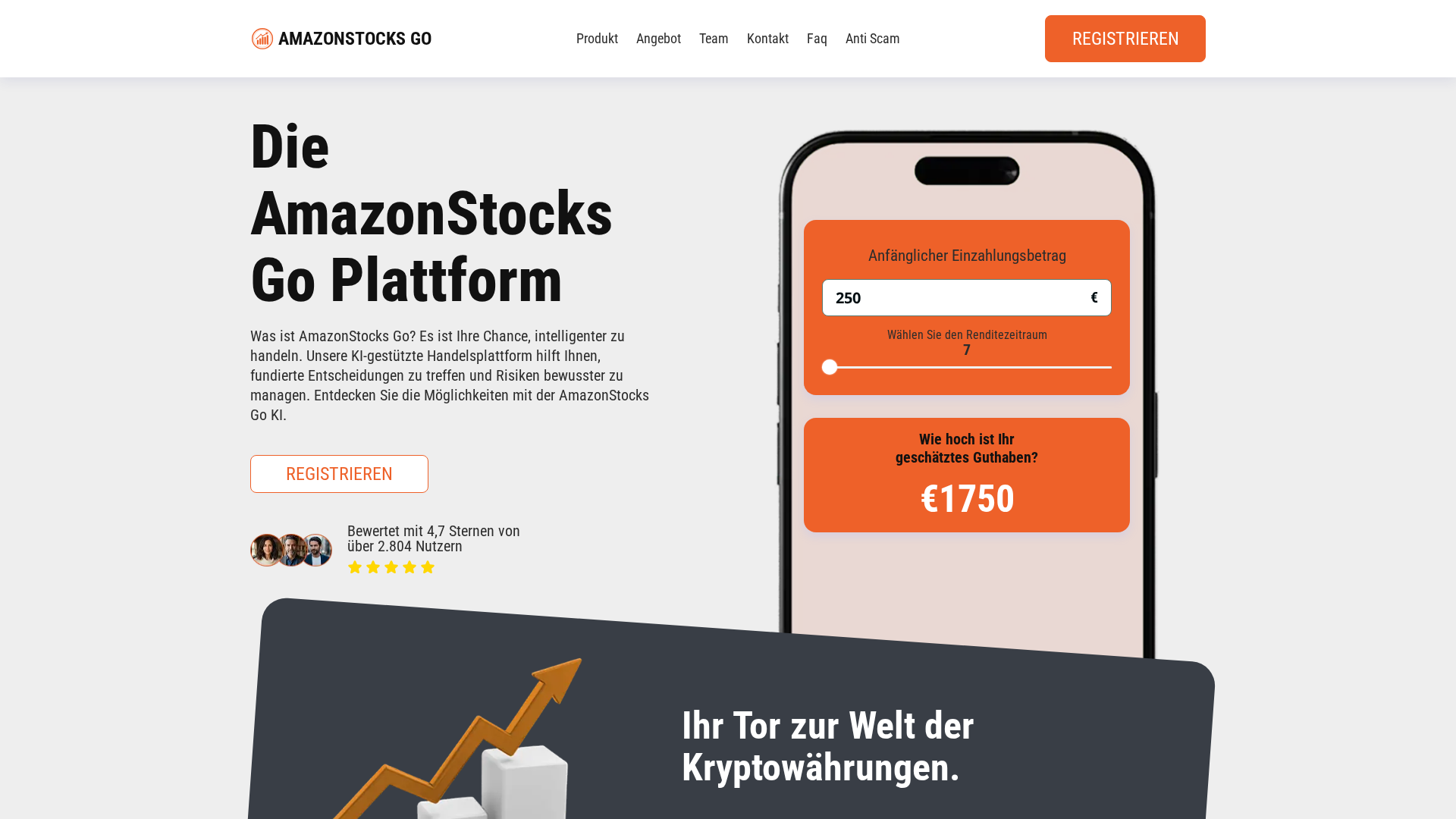 Screenshot of amazonstocksgo.net