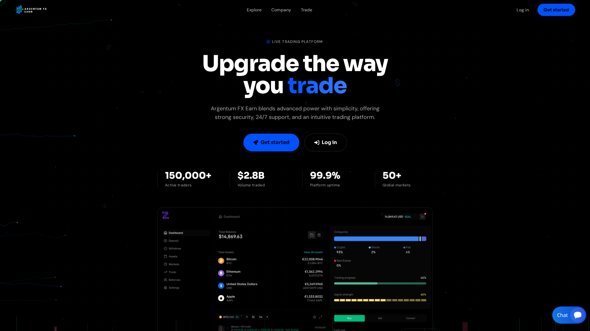 Screenshot of argfxearn.org