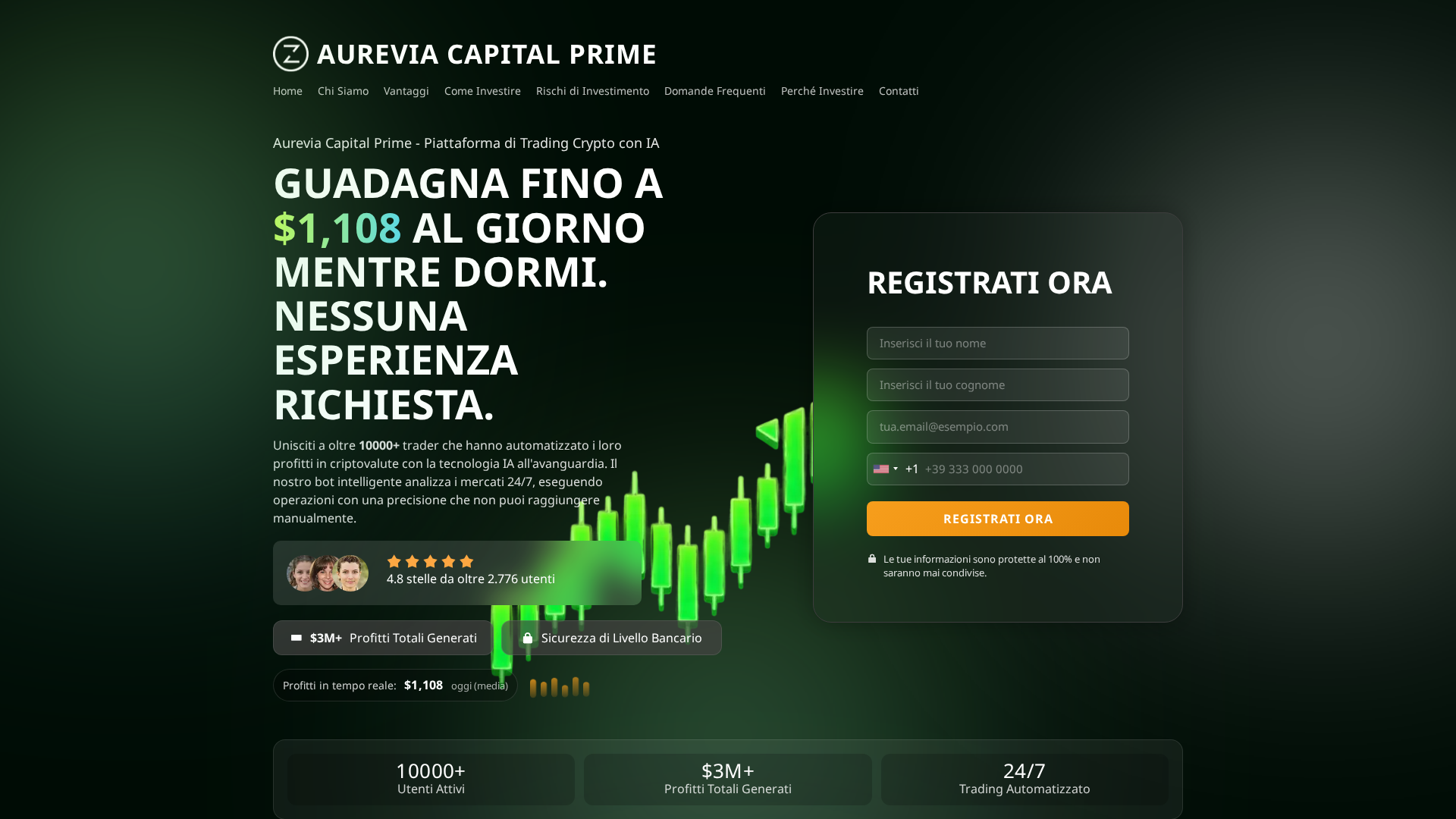 Screenshot of aureviacapitalprime.com