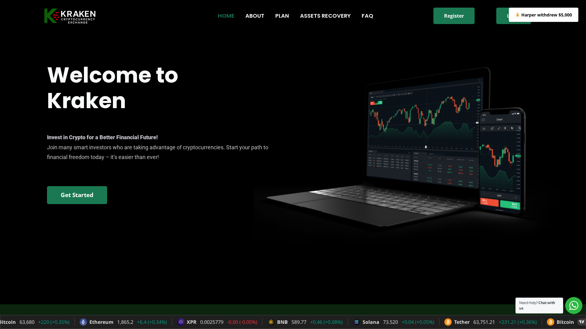 Screenshot of krraknspheretest.com