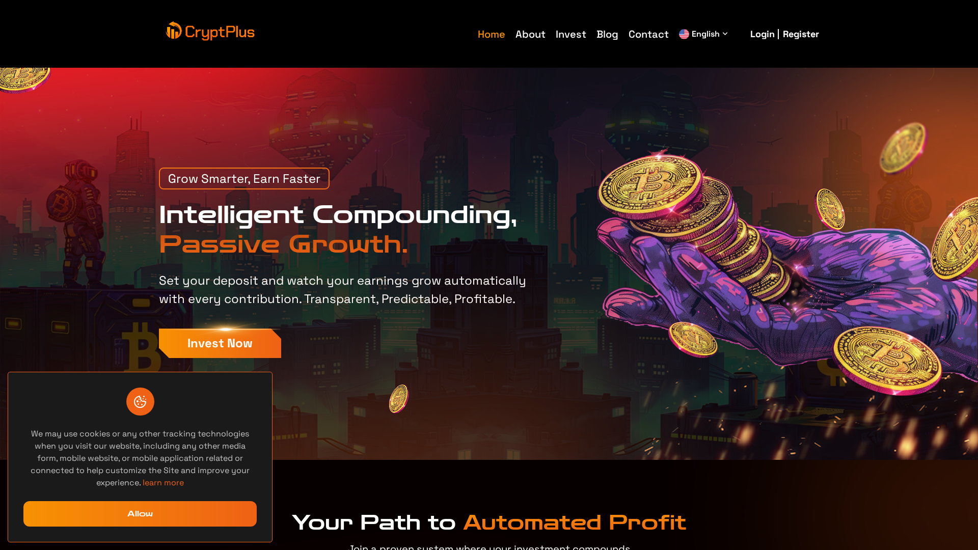 Screenshot of investorise.live