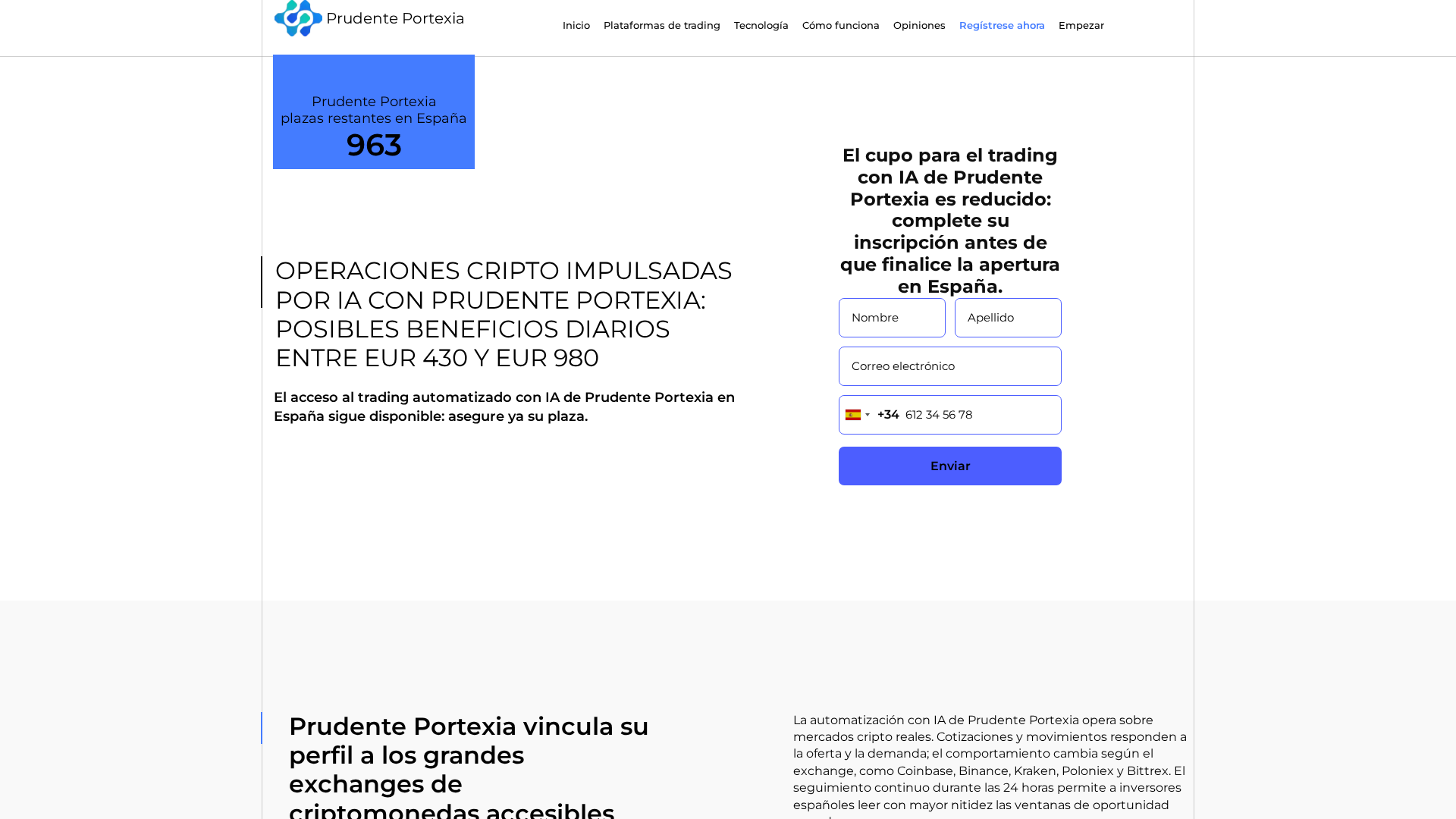 Screenshot of prudentportexia.org