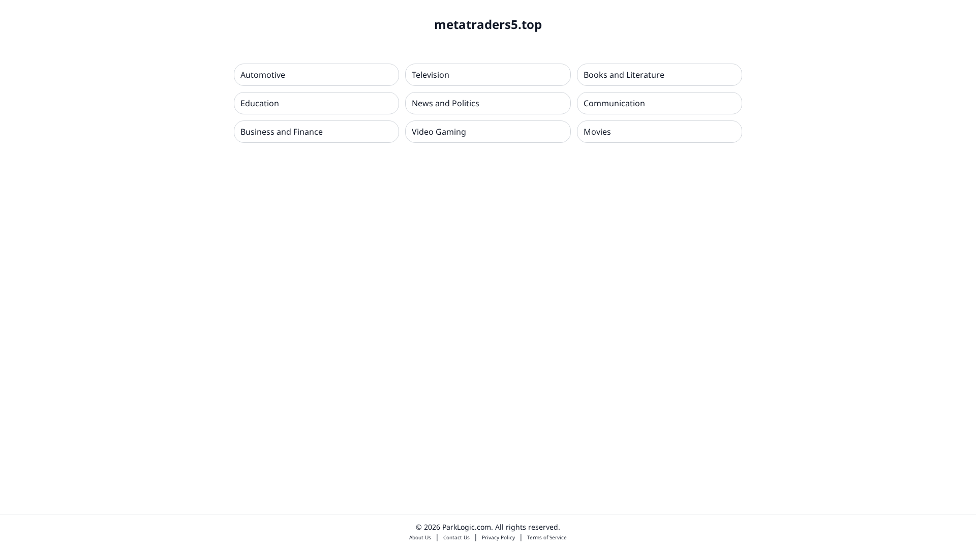 Screenshot of metatraders5.top