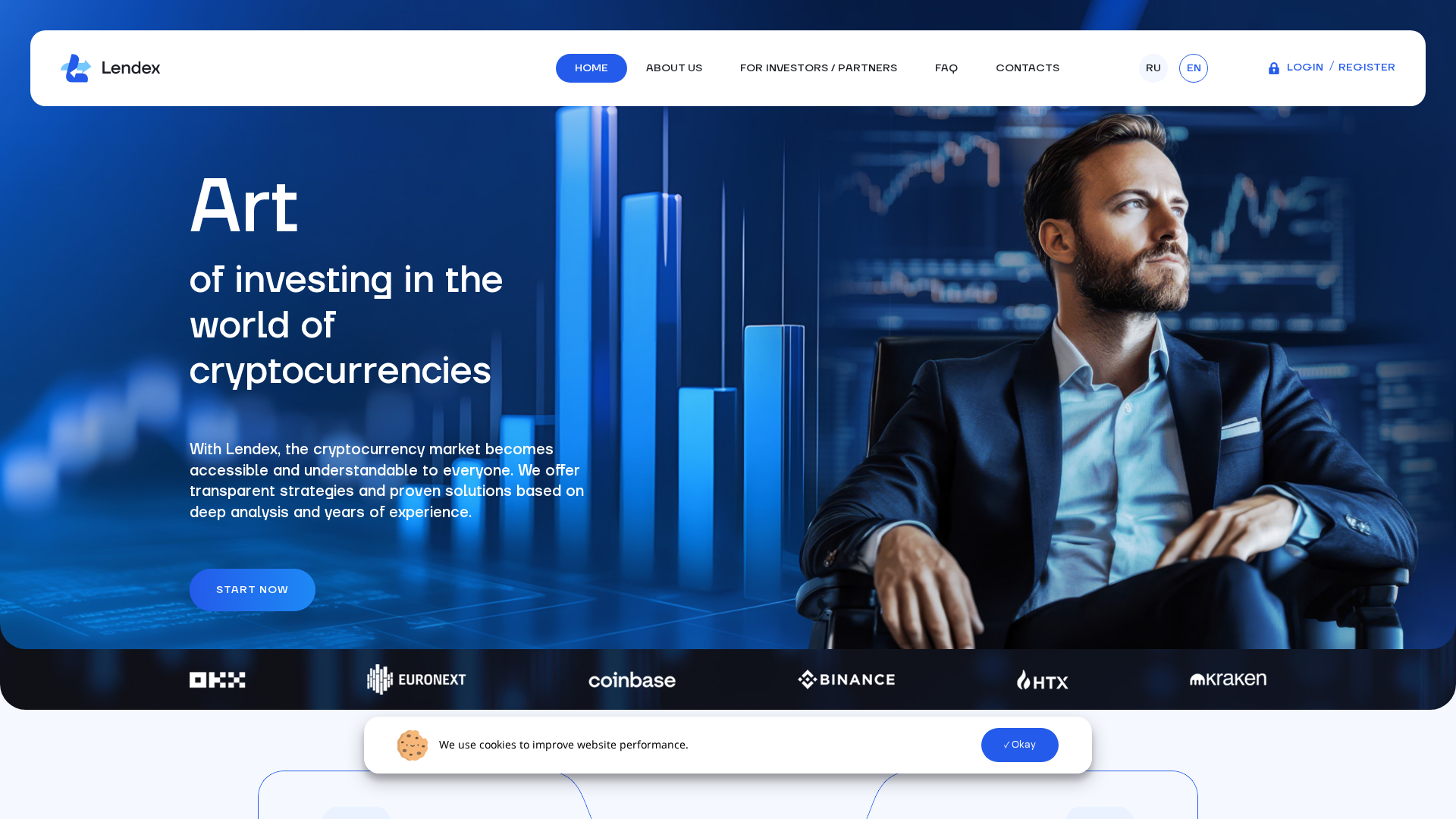 Screenshot of lendex.me