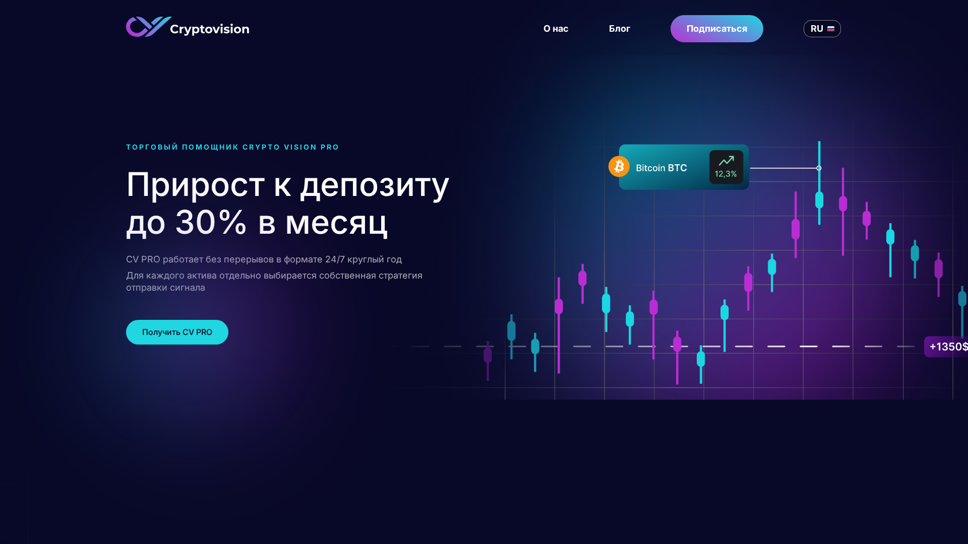 Screenshot of cvision.pro