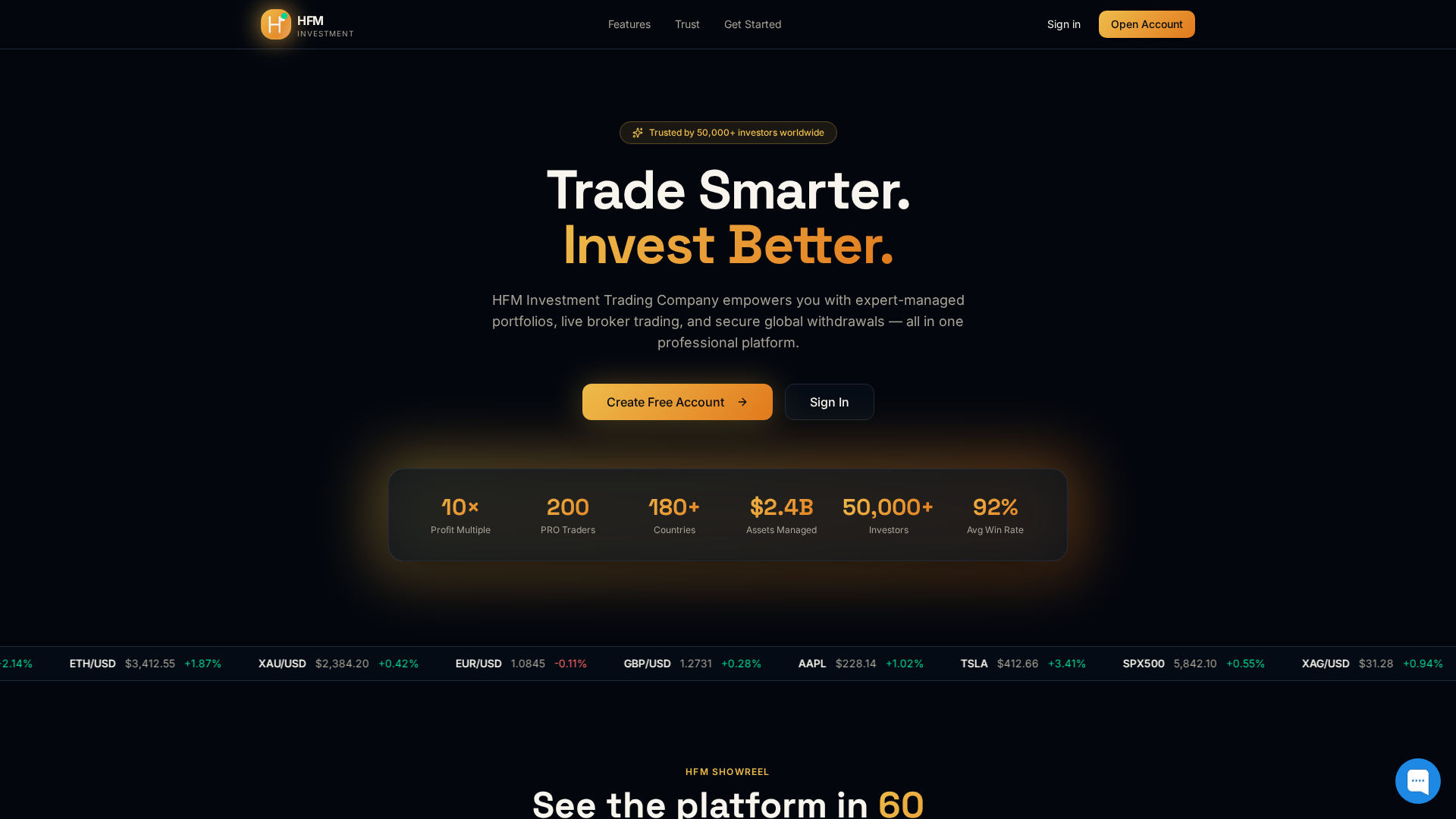Screenshot of primevest.finance