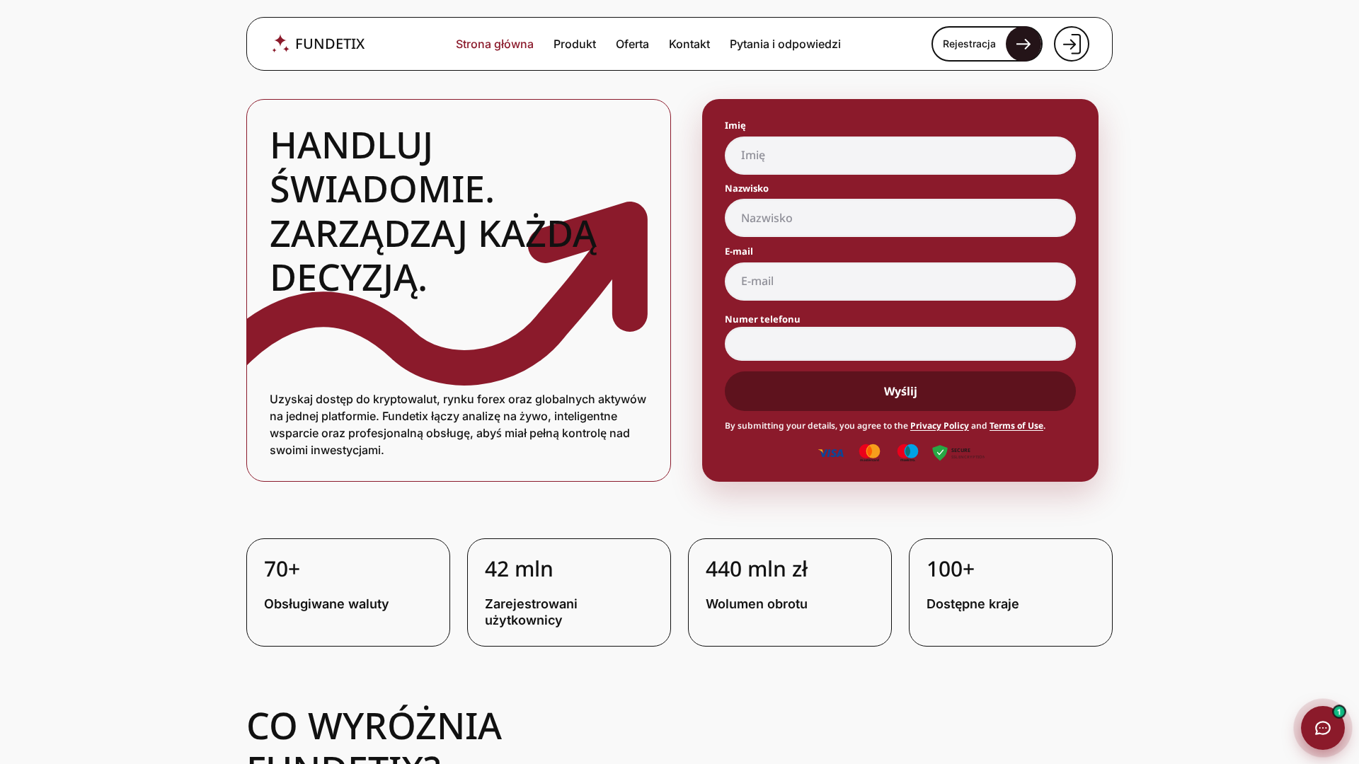 Screenshot of fundetix.org