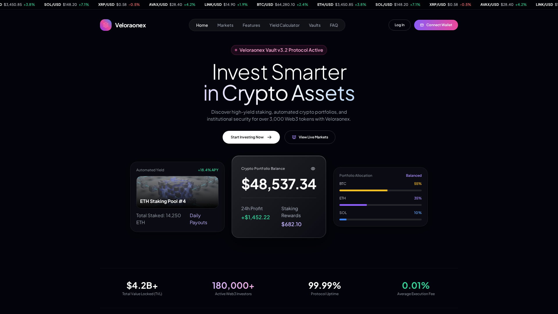 Screenshot of veloraonex.com