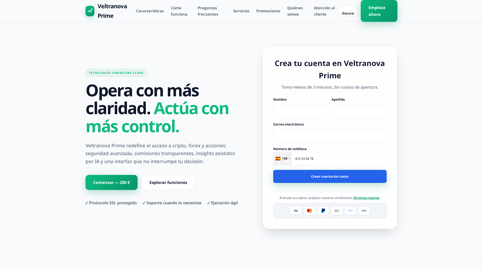 Screenshot of veltranova-prime.online