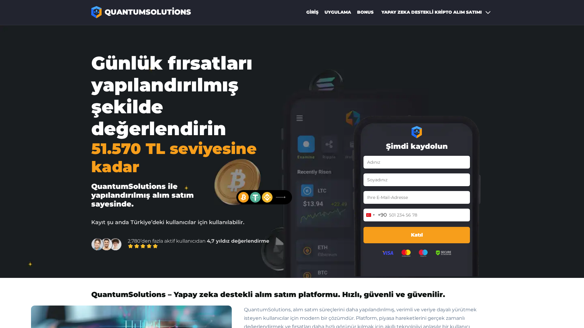 Screenshot of trquantumsolutions.com