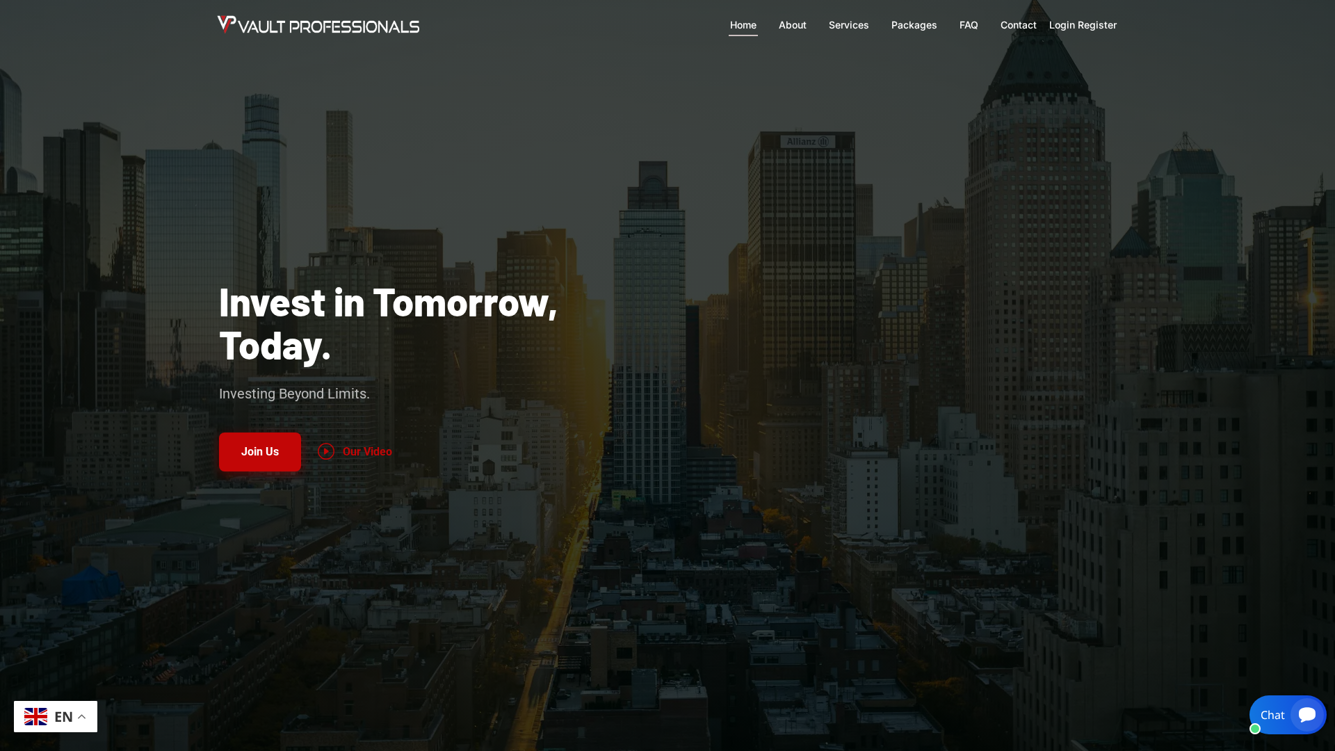 Screenshot of vaultprofessionals.com