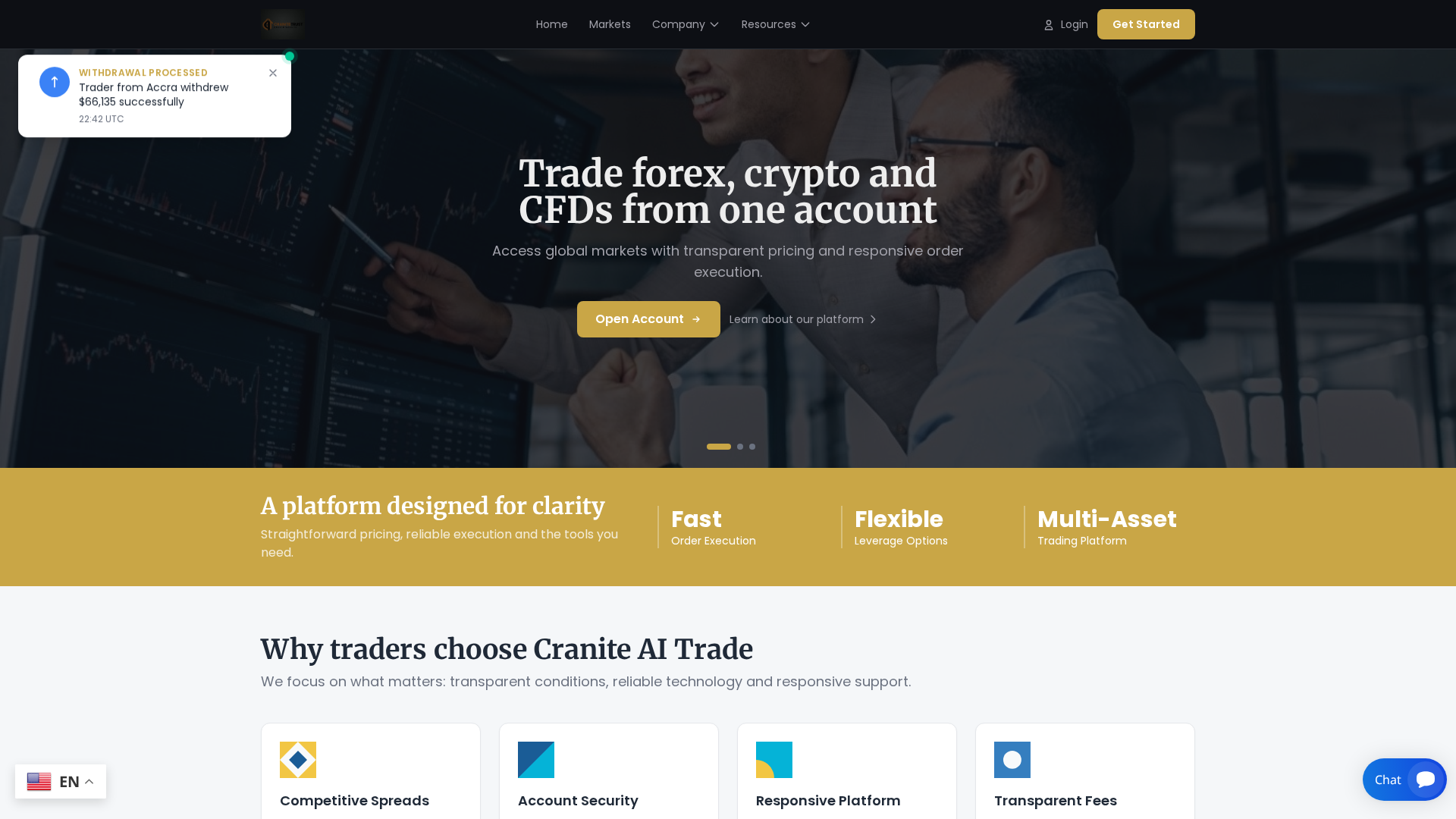Screenshot of cranitetrust.cc