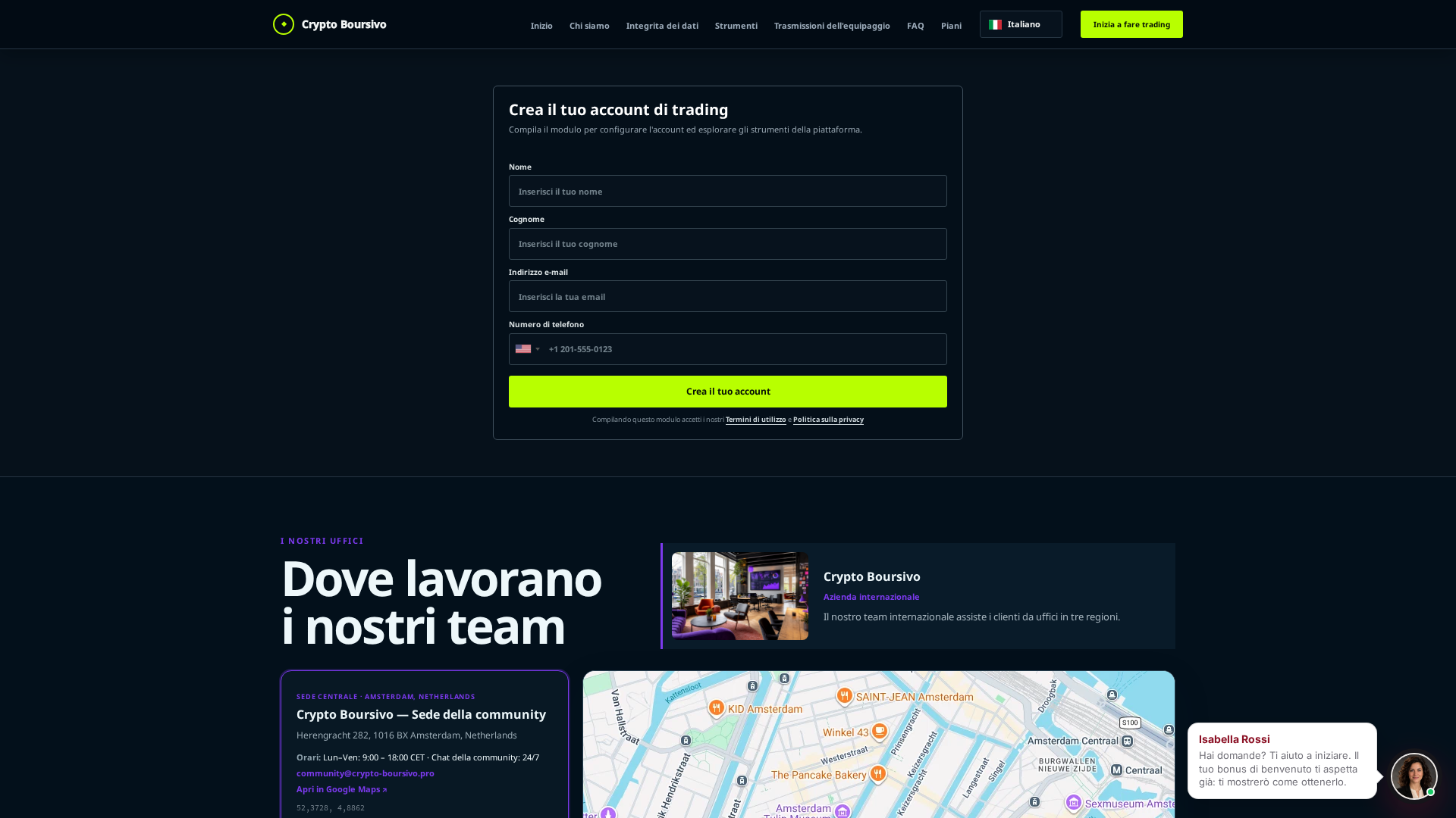 Screenshot of crypto-boursivo.pro