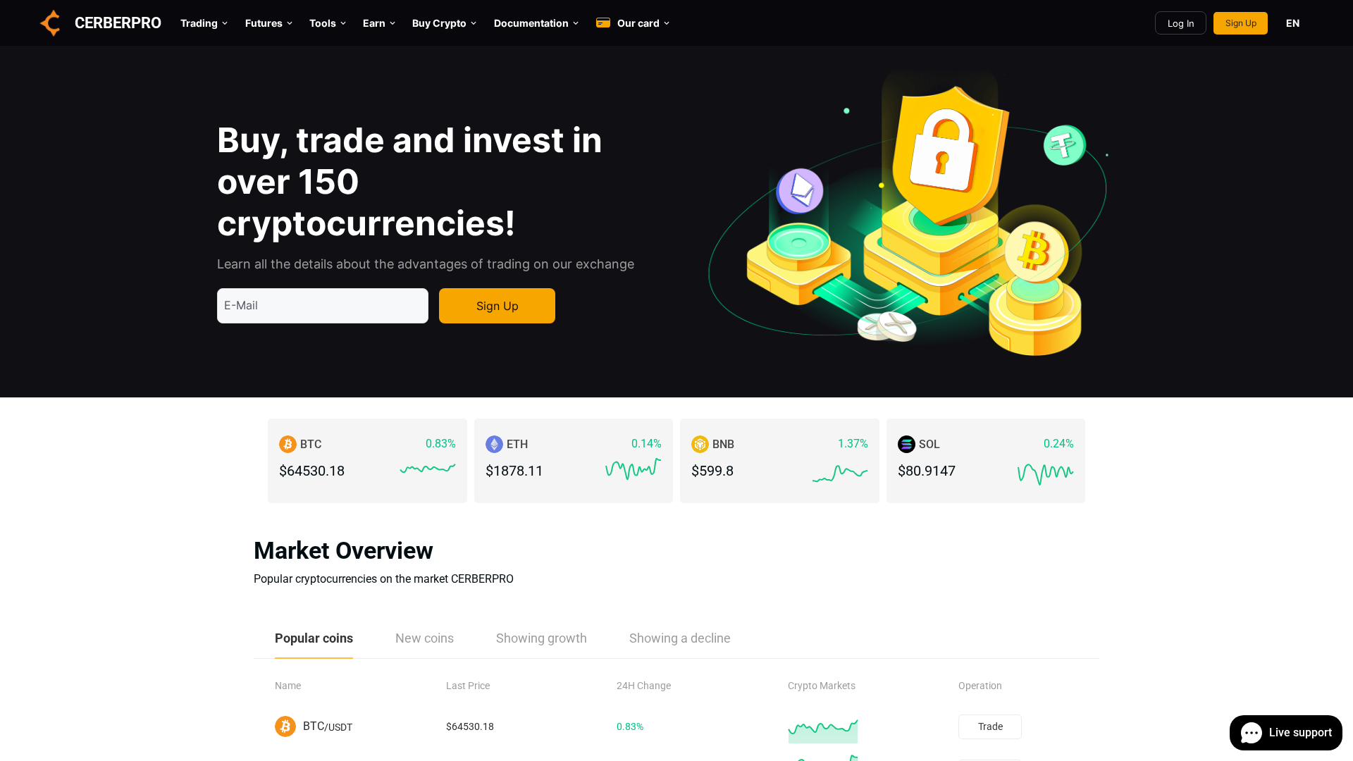 Screenshot of cerberpro.com