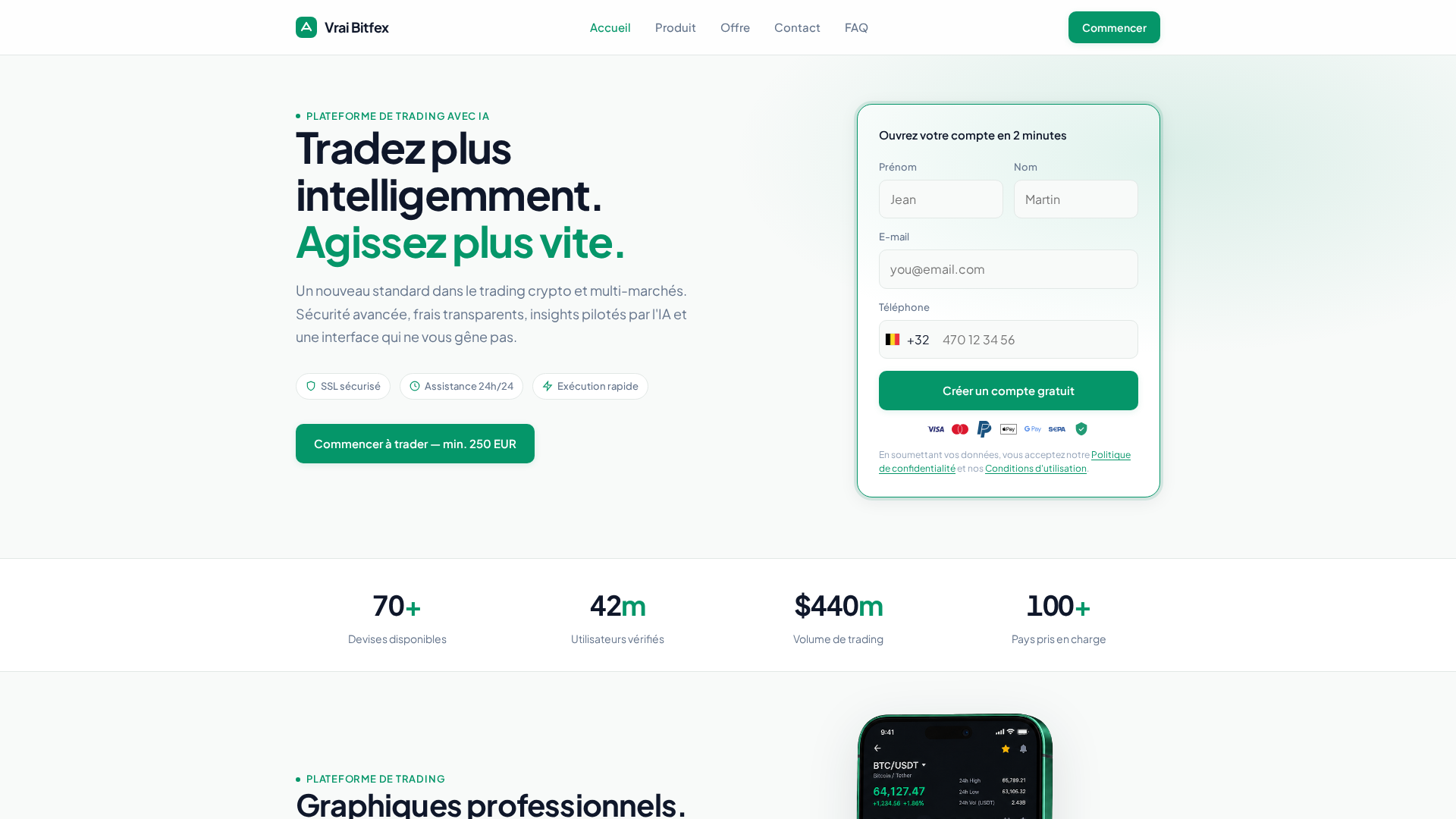 Screenshot of vraibitfex.online