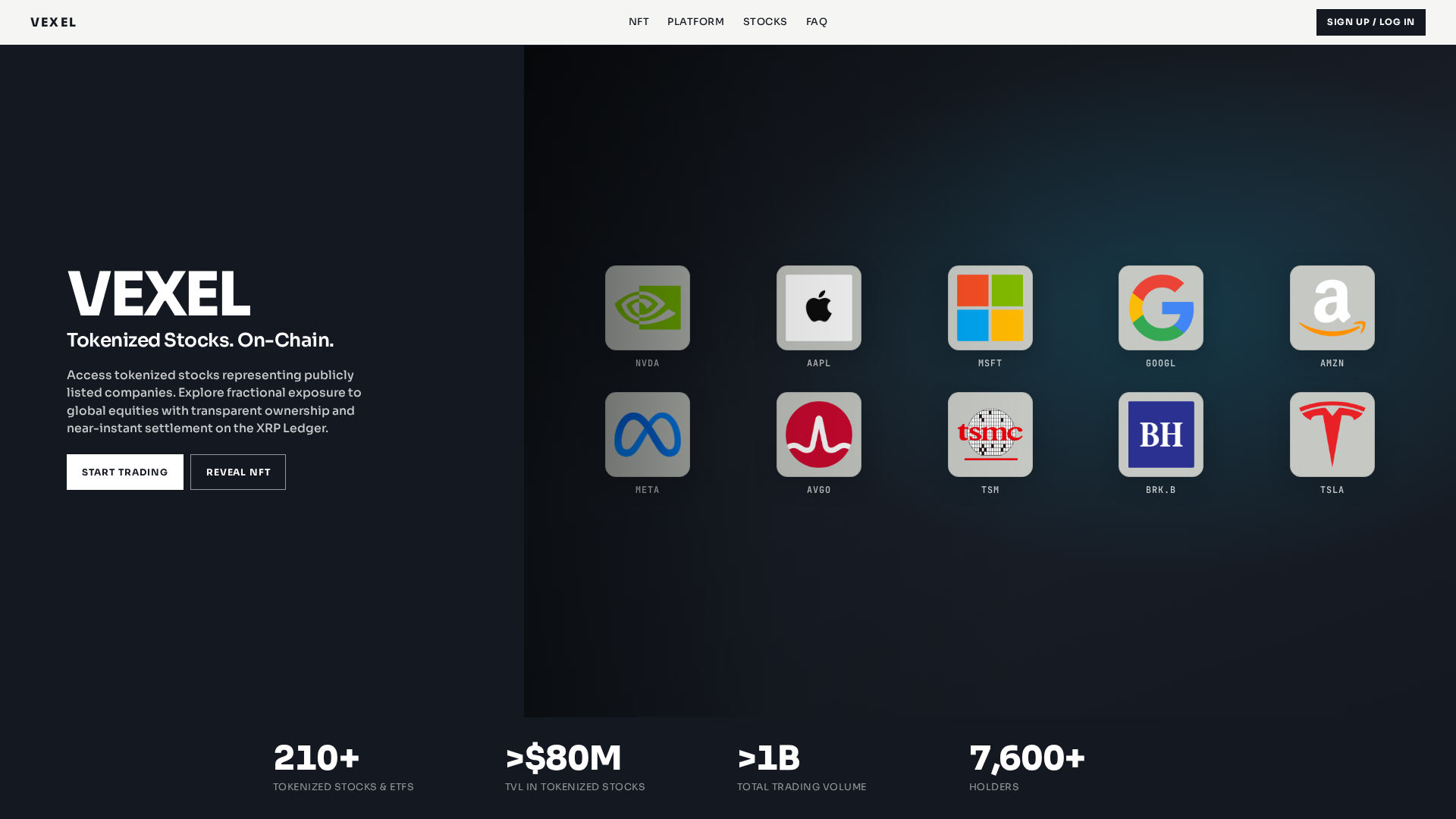 Screenshot of vexel.capital
