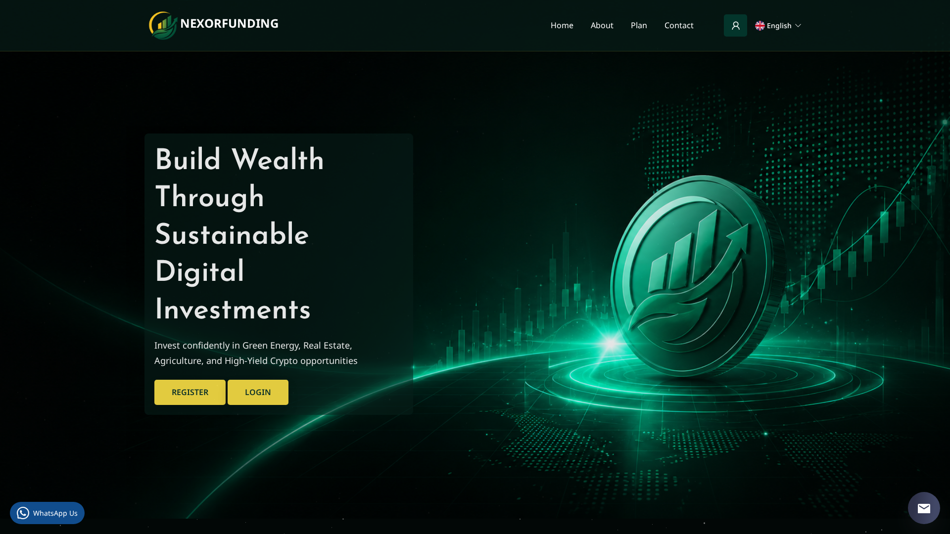 Screenshot of nexorfunding.com