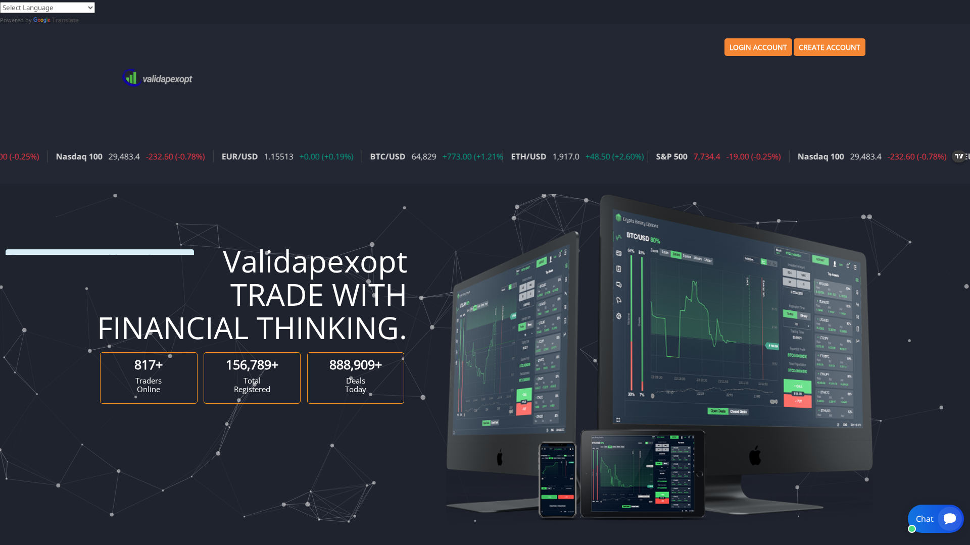 Screenshot of nexustrdx.click