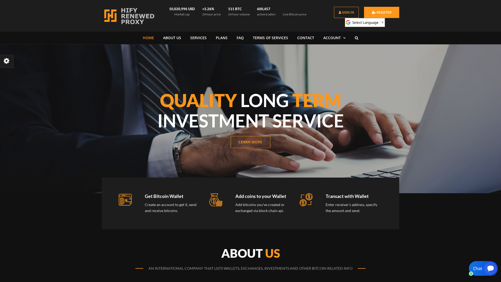 Screenshot of hify-renewed-proxy.com